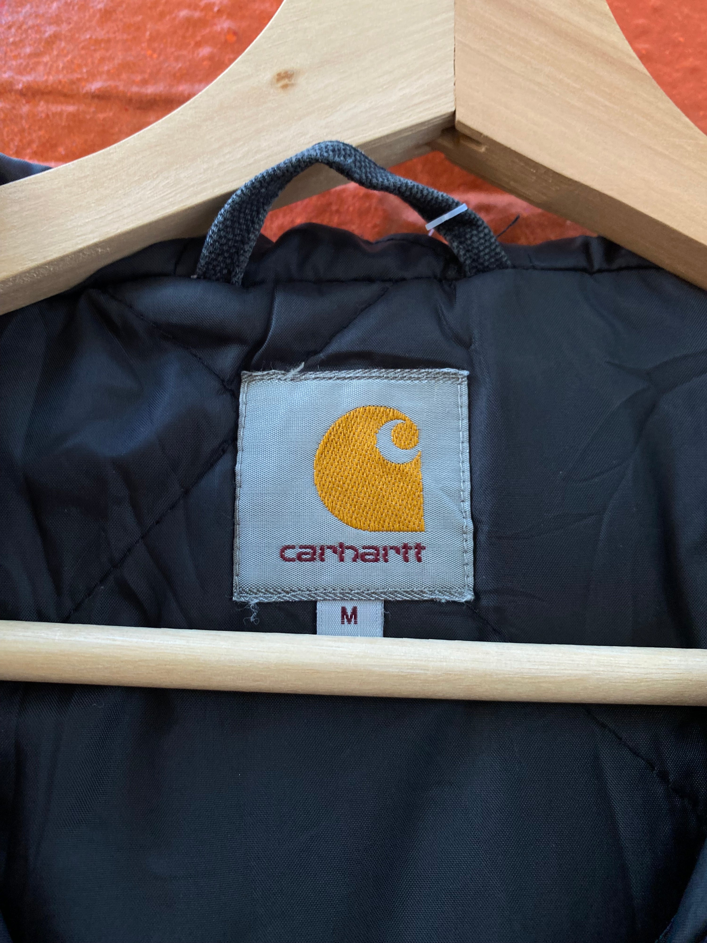 [M] Carhartt Black WIP Hooded Chore Jacket