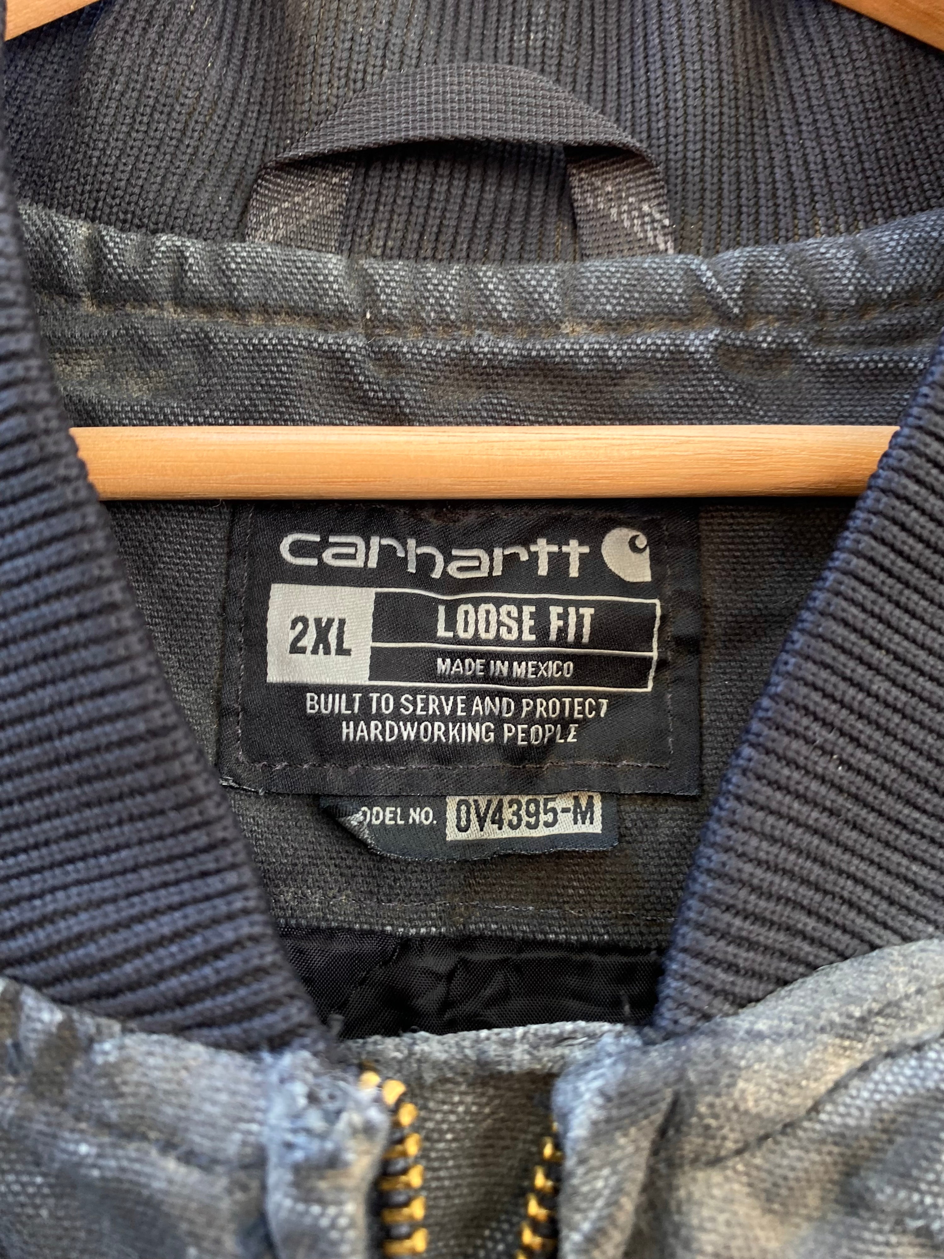 [2XL] Carhartt Vest Black/Heavily Marked