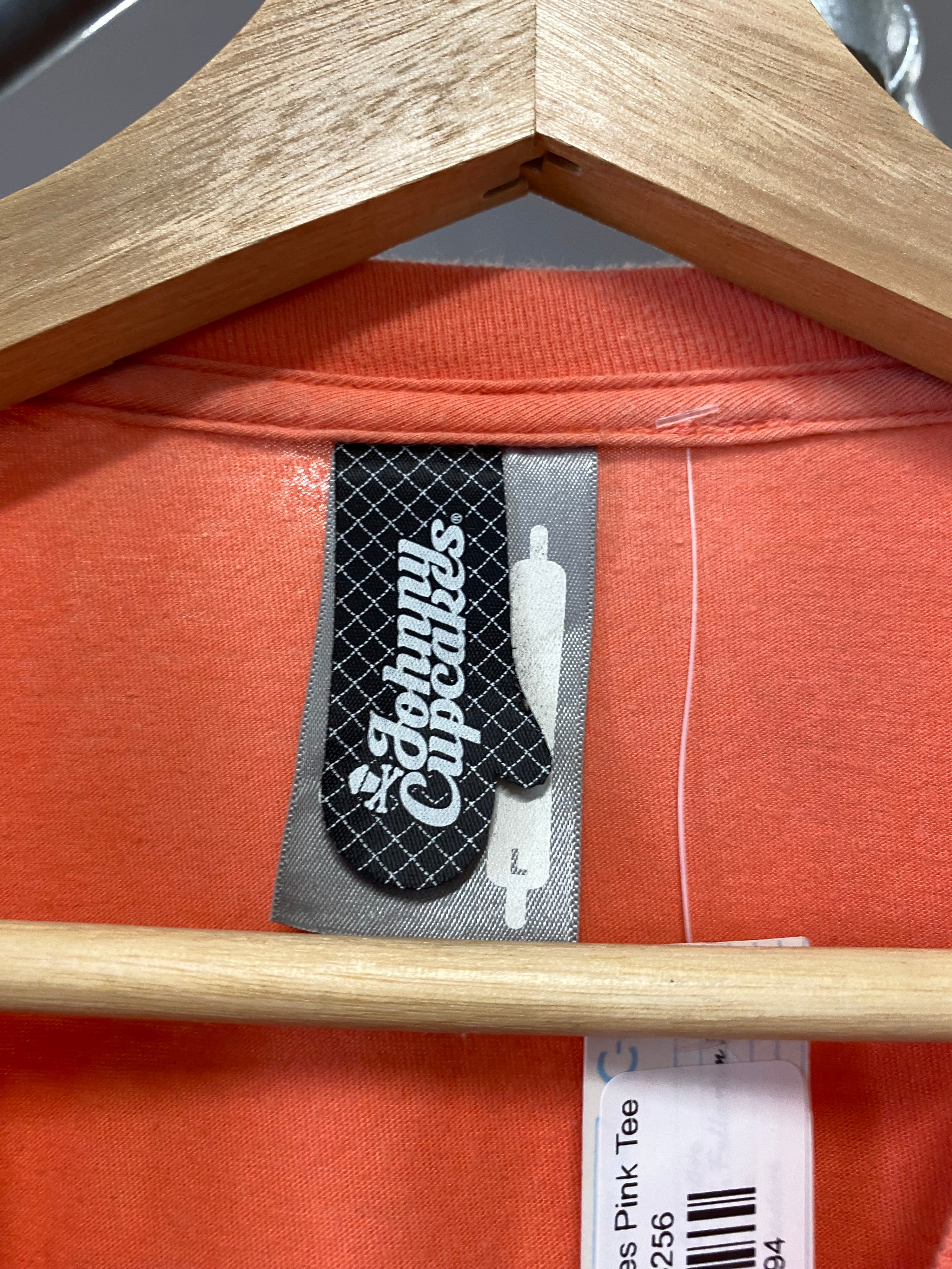 [L] Johnny Cupcakes Pink Tee