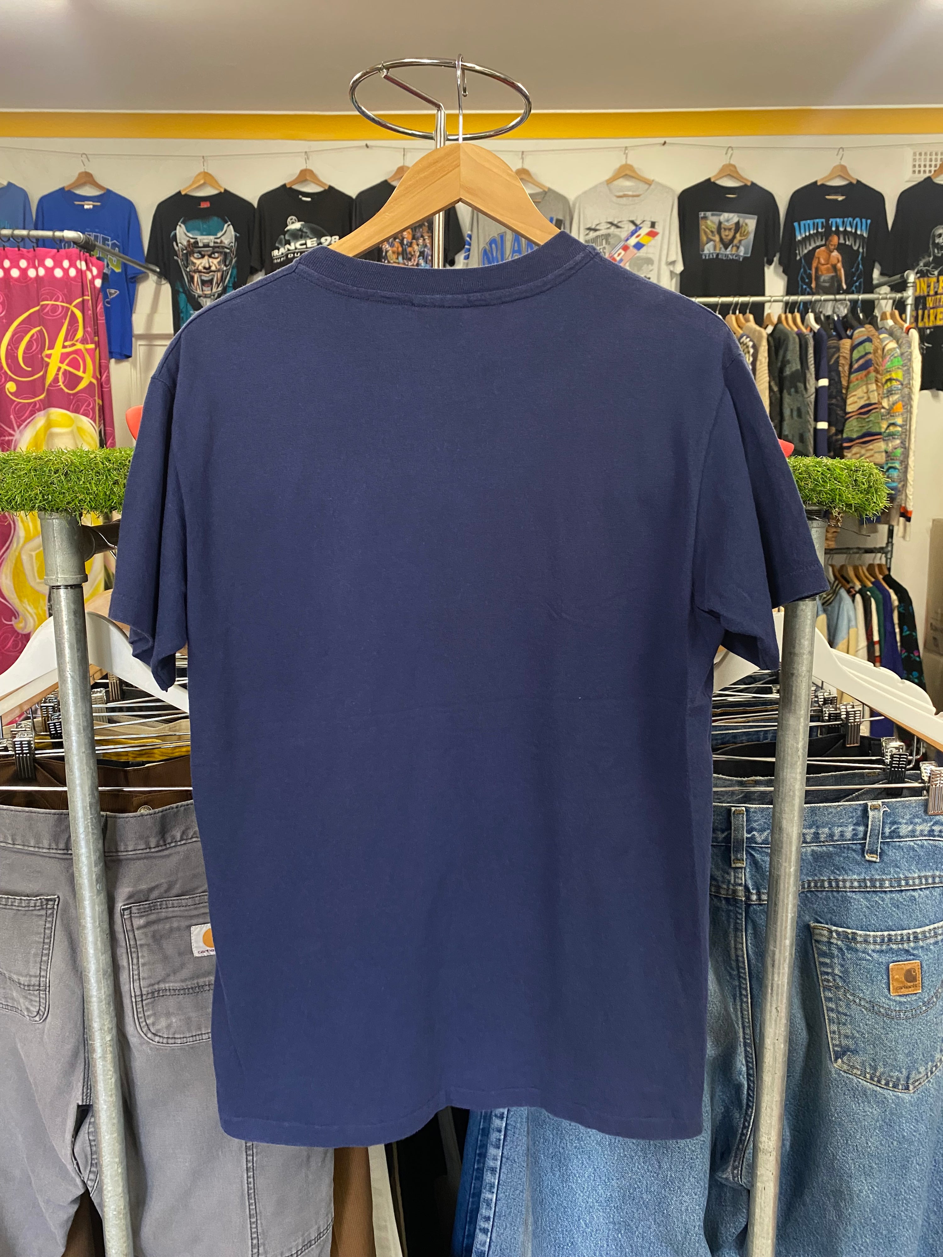 M - 1996 Atlanta Olympic Summer Games Embroidered Navy Tee