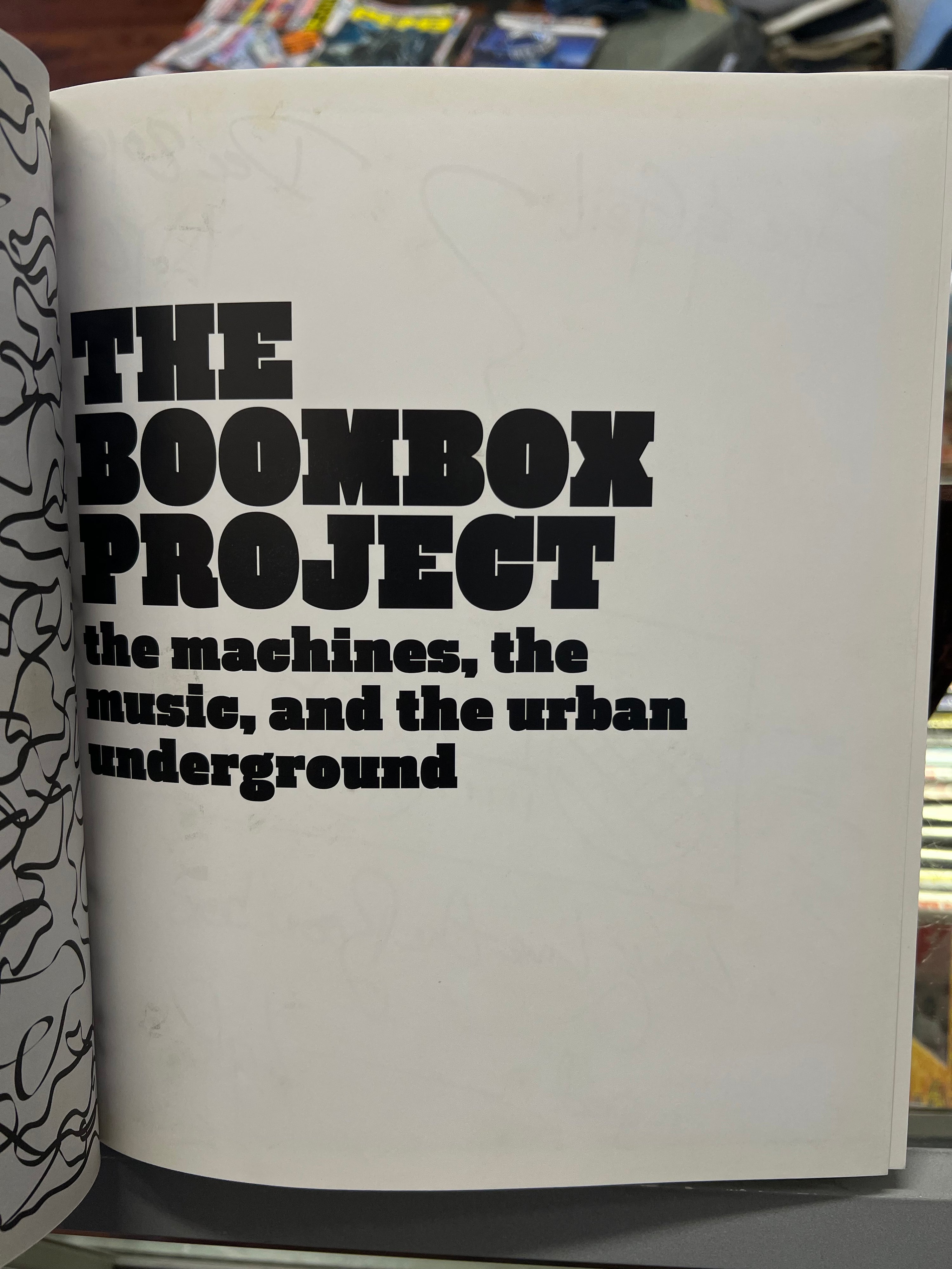 The Boombox Project Hardcover Book