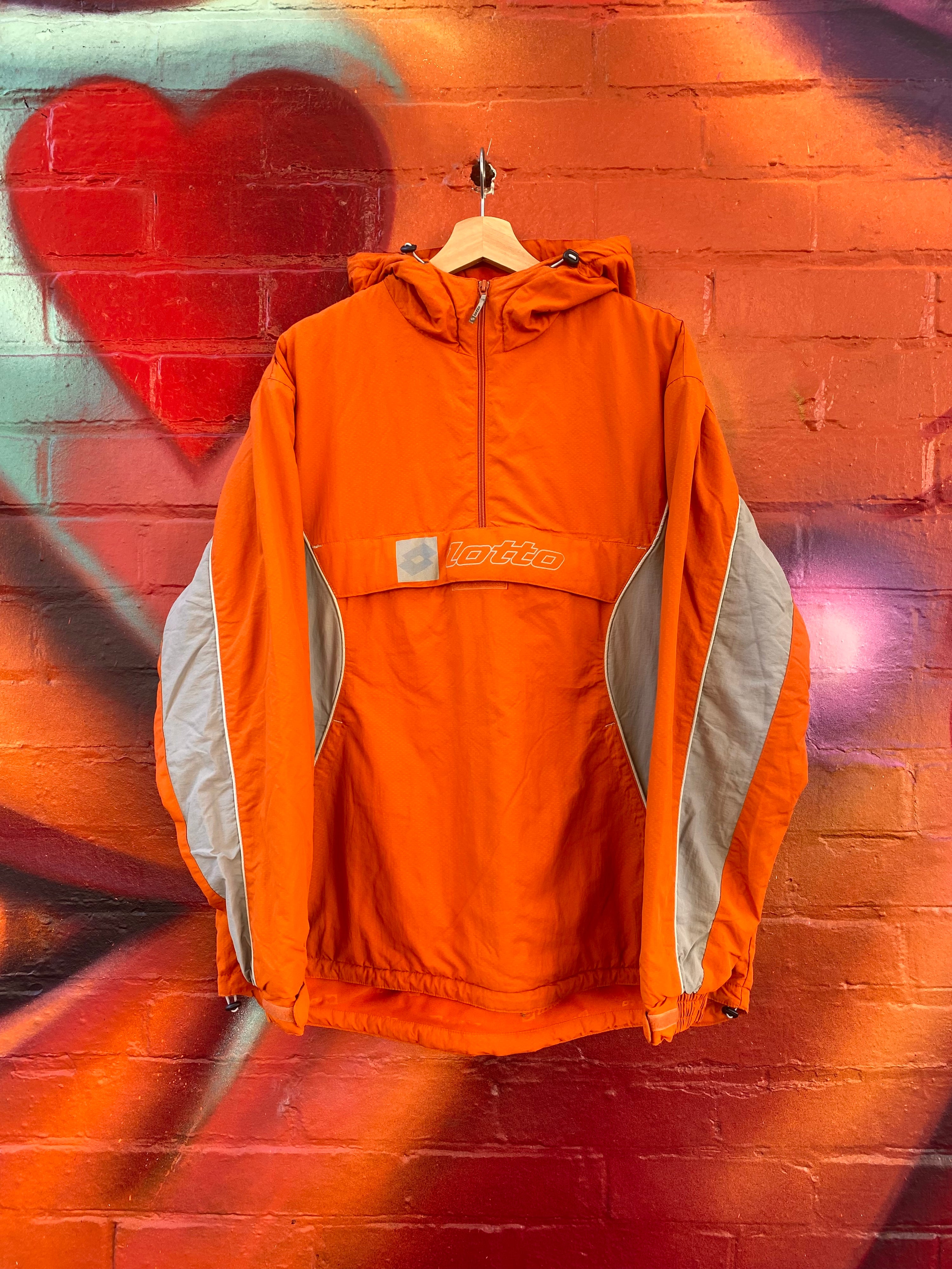 L - Lotto Puffer Jacket Orange