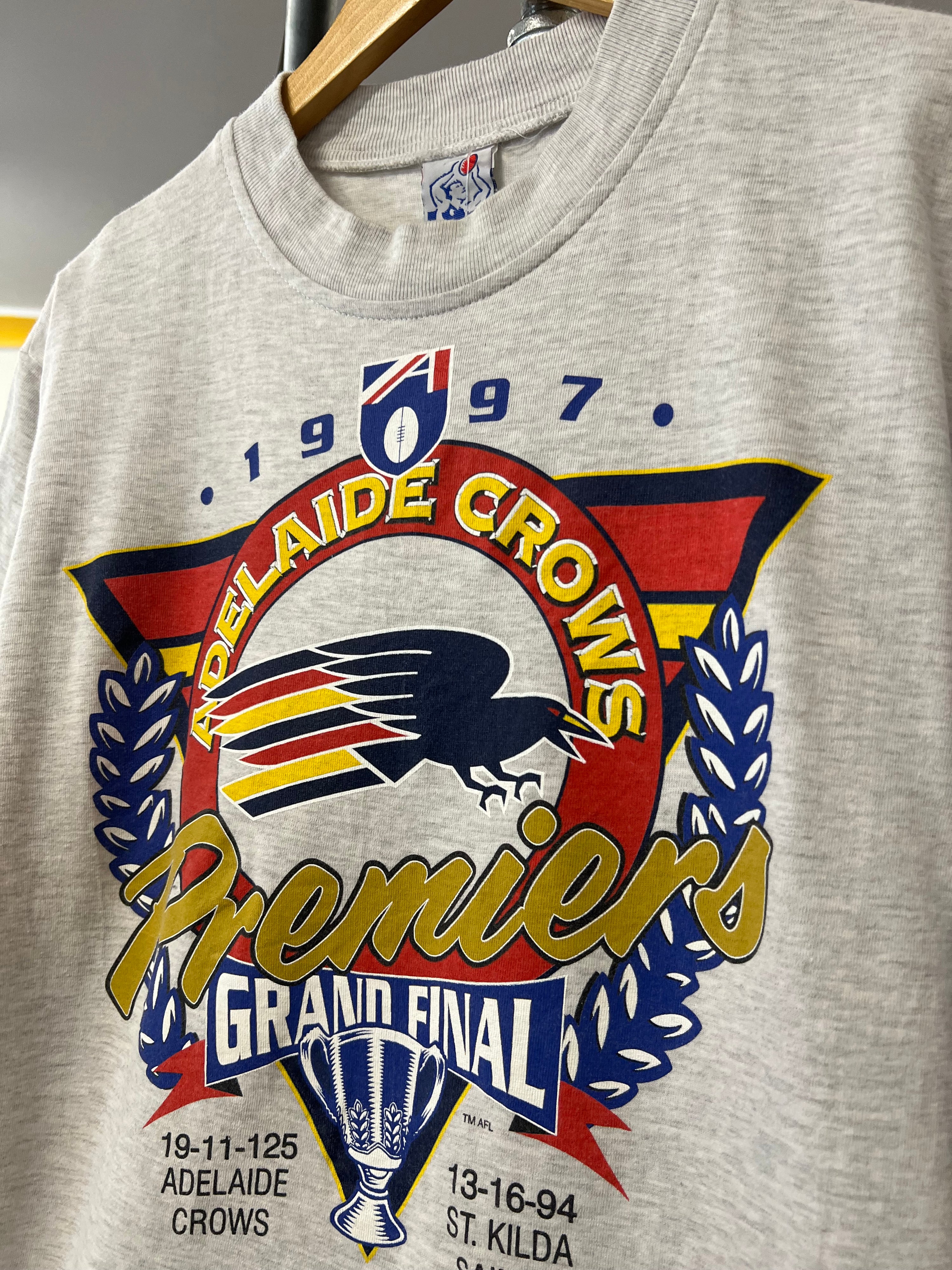 [M] 1997 Adelaide Crows Premiers Grey Tee