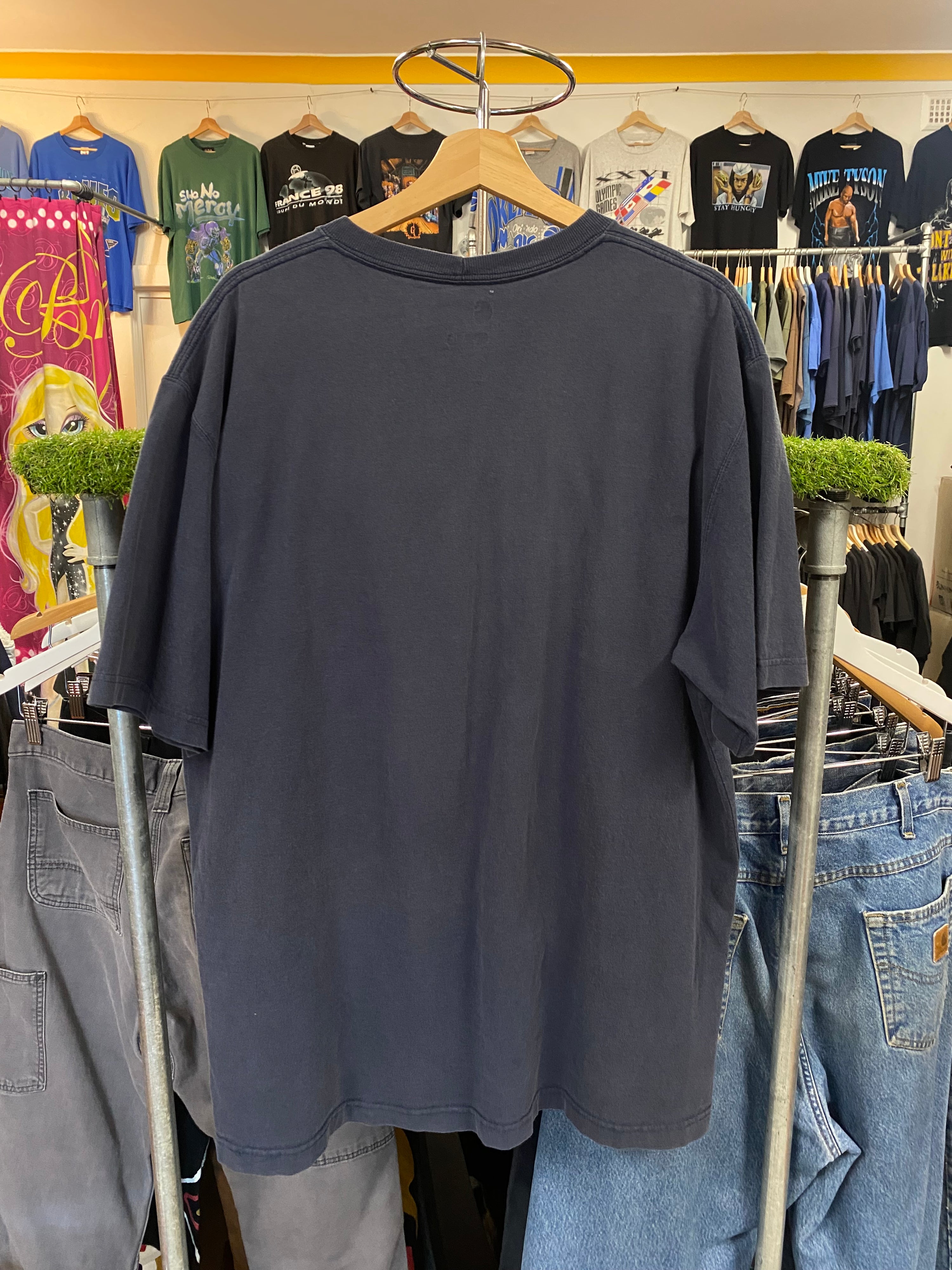 [L] Carhartt Fading Blue Pocket Tshirt