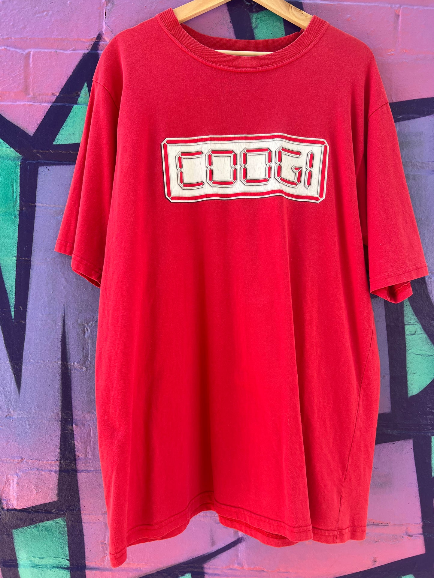 XL - Coogi Basics Spellout Tee Red