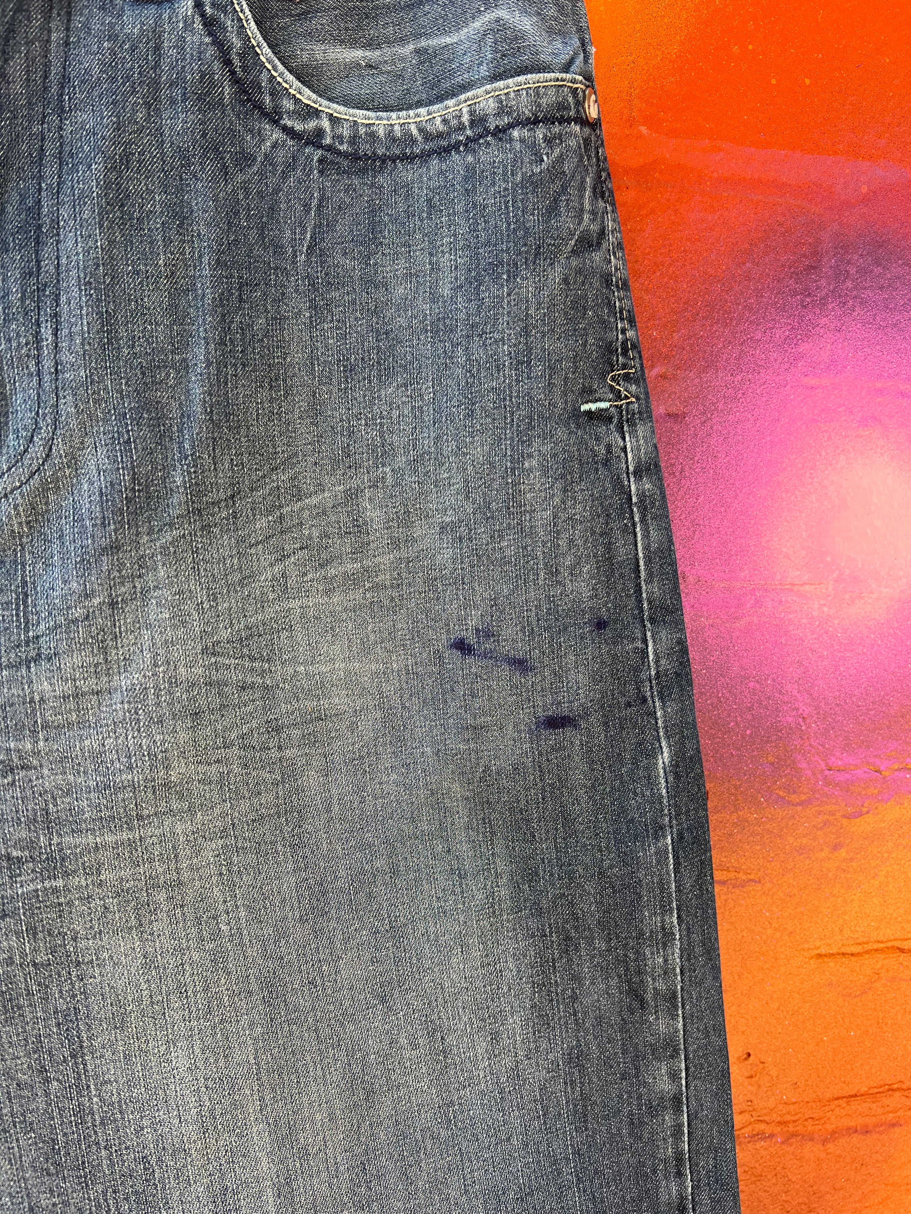 36 - Ecko Unltd Dark Denim Long Shorts