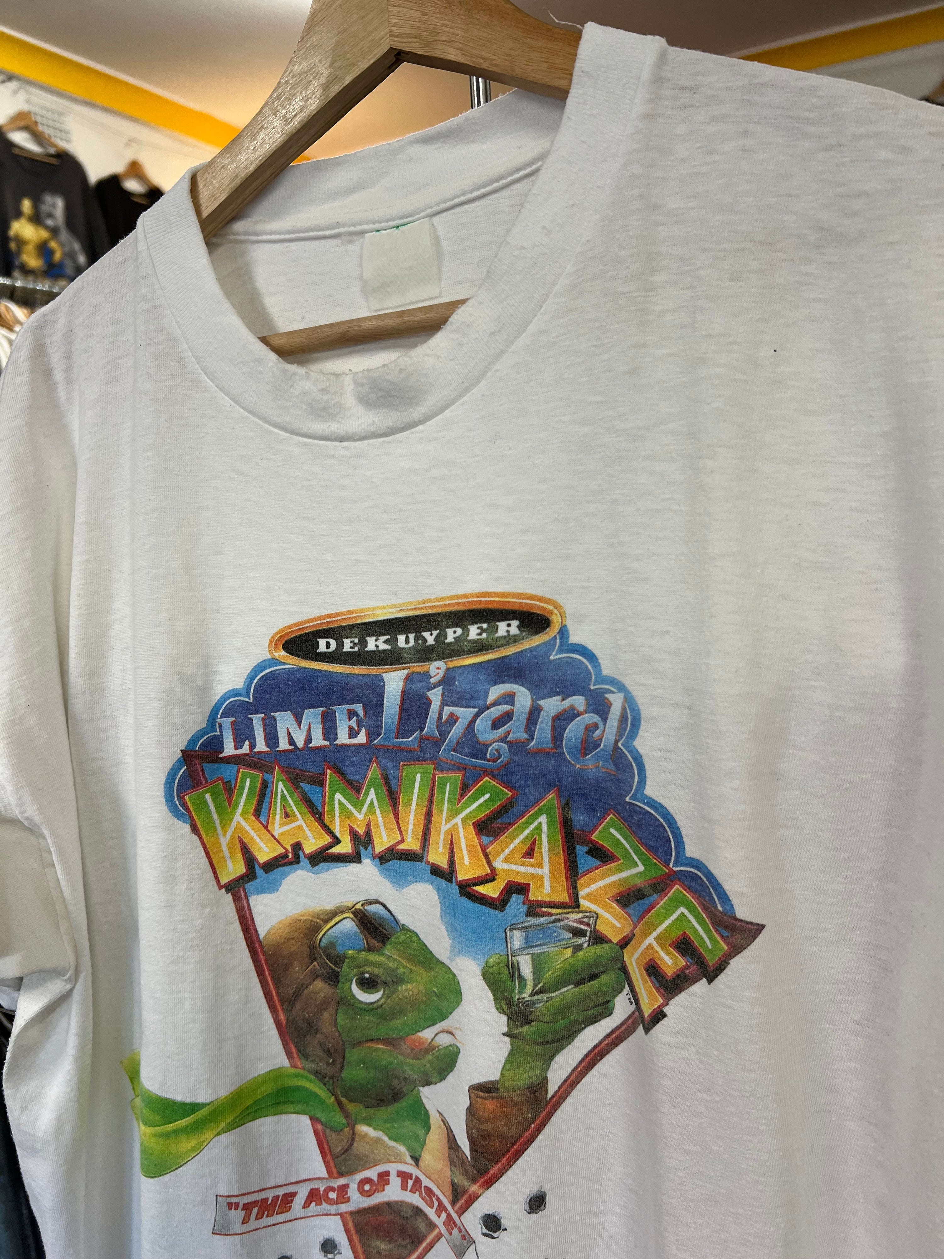 XL - Lime Lizard Kamikaze Tee