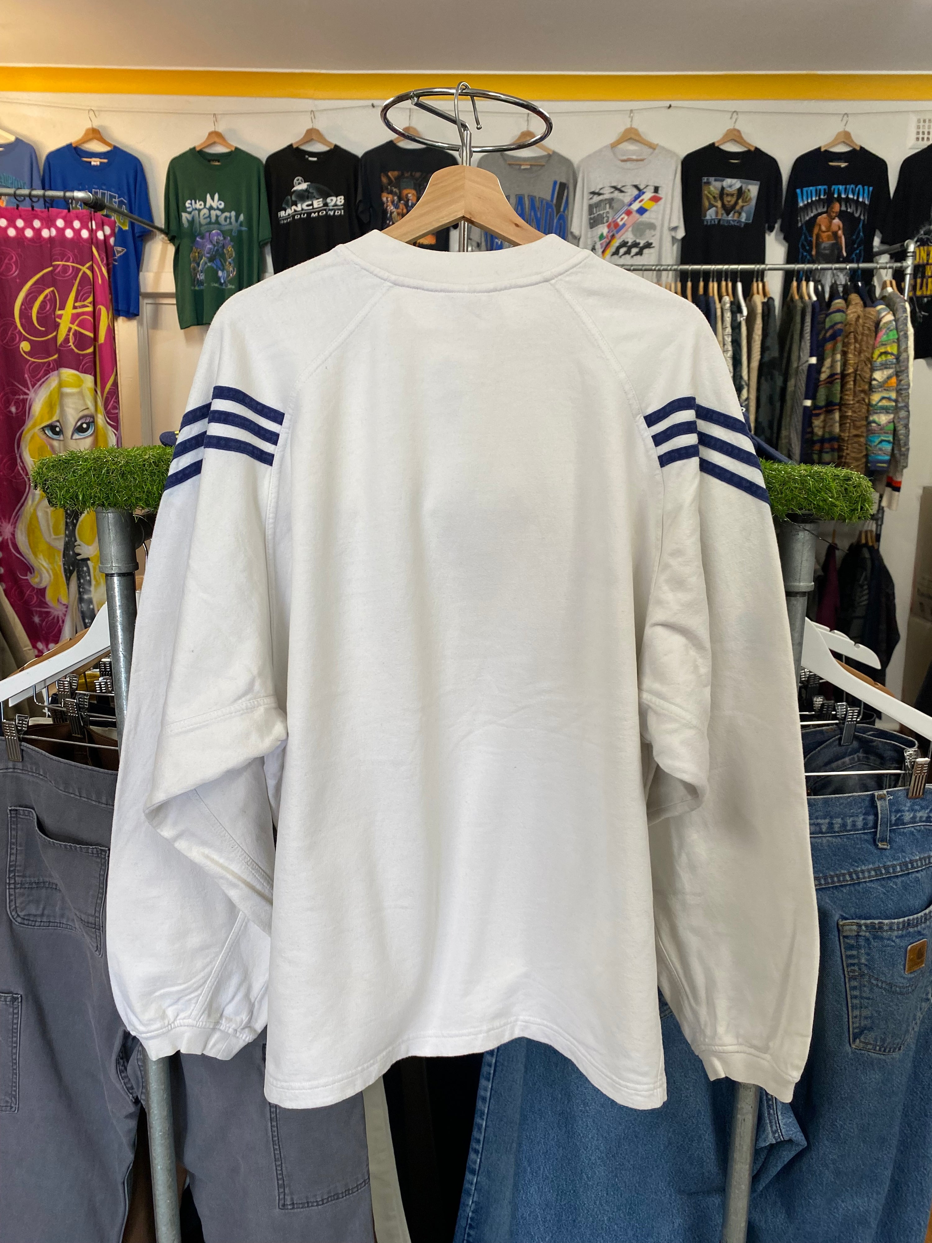 [XL] Adidas UEFA EURO 2000 White Jumper