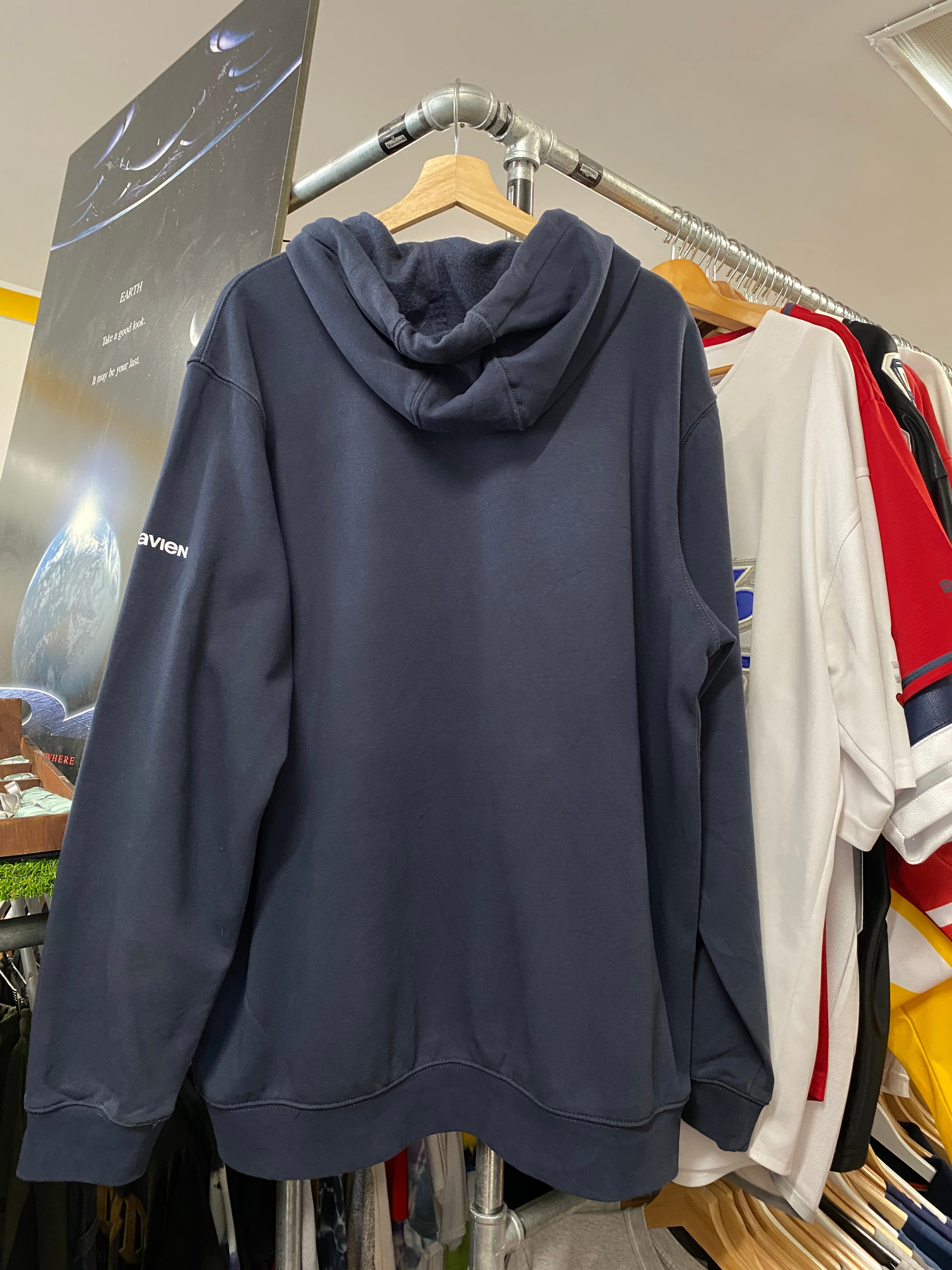 [XL] Carhartt 'Navien Plumb Supply Co' Blue Hoodie