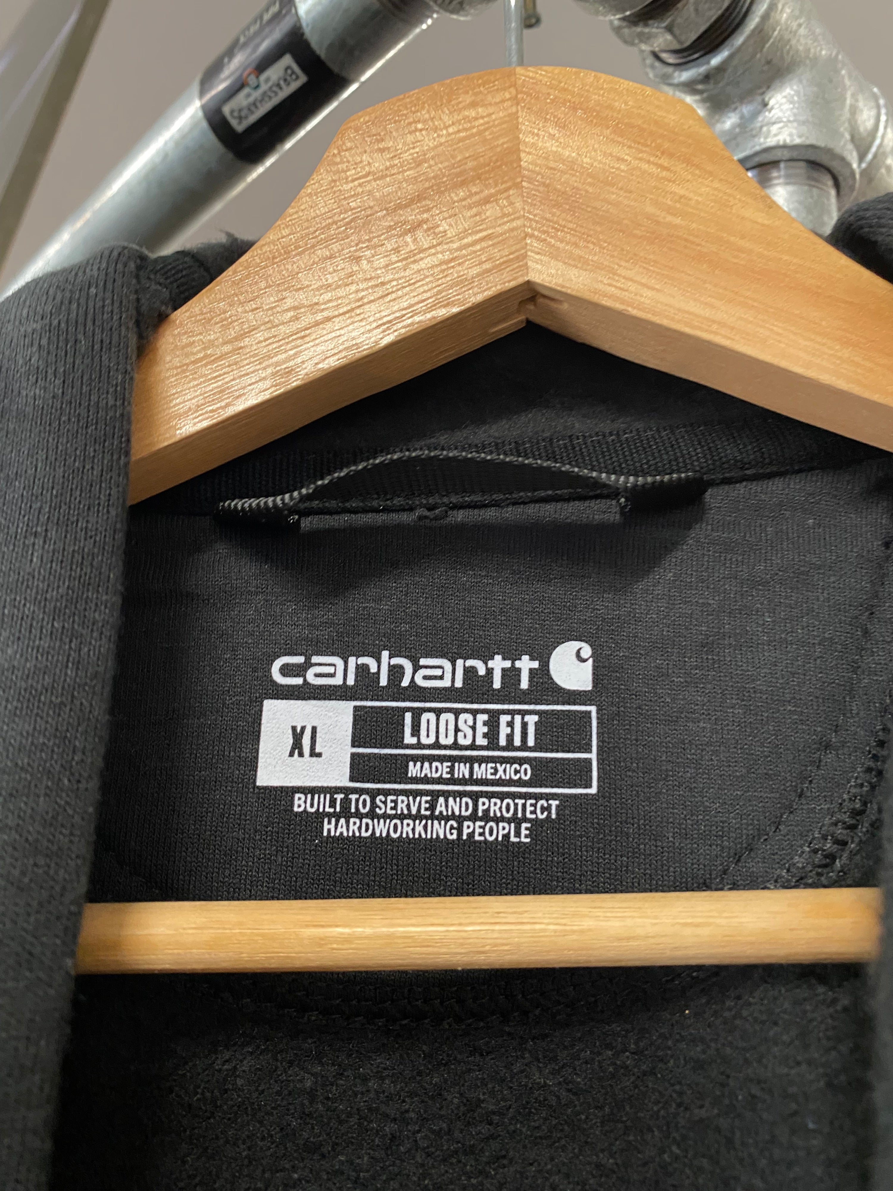 [XL] Carhartt 'AFC Shop' Black Hoodie