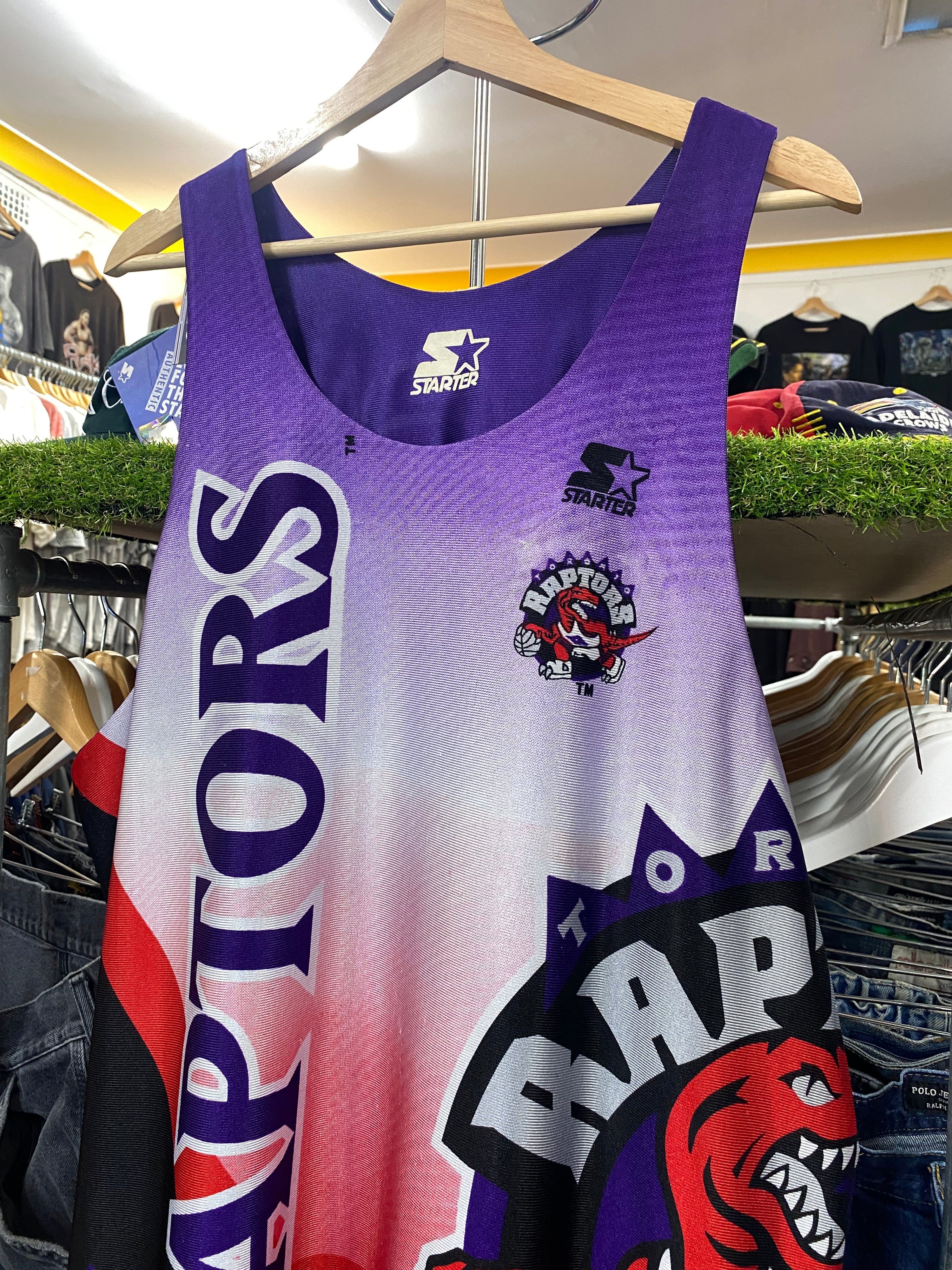 [XL] Vintage Toronto Raptors x Starter Reversable Jersey