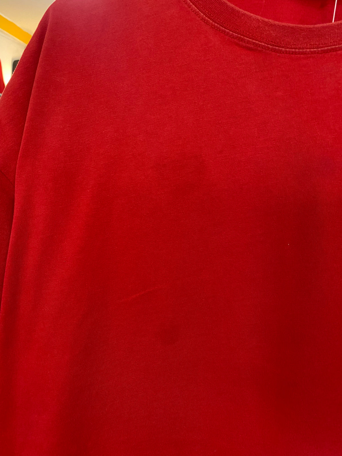 3XL - Nike Jordan Logo Embroidered Red/White 50/50