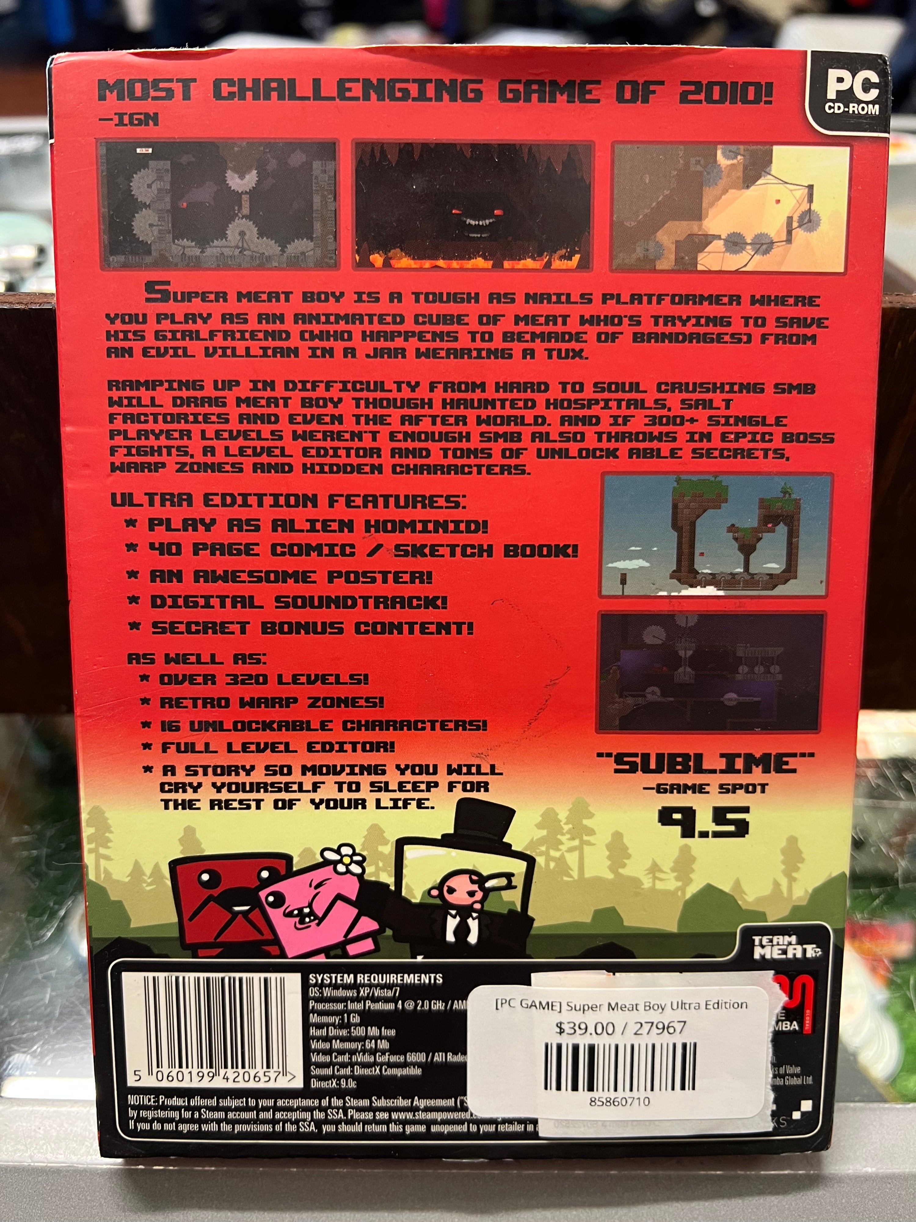 [PC] Super Meat Boy Ultra Edition