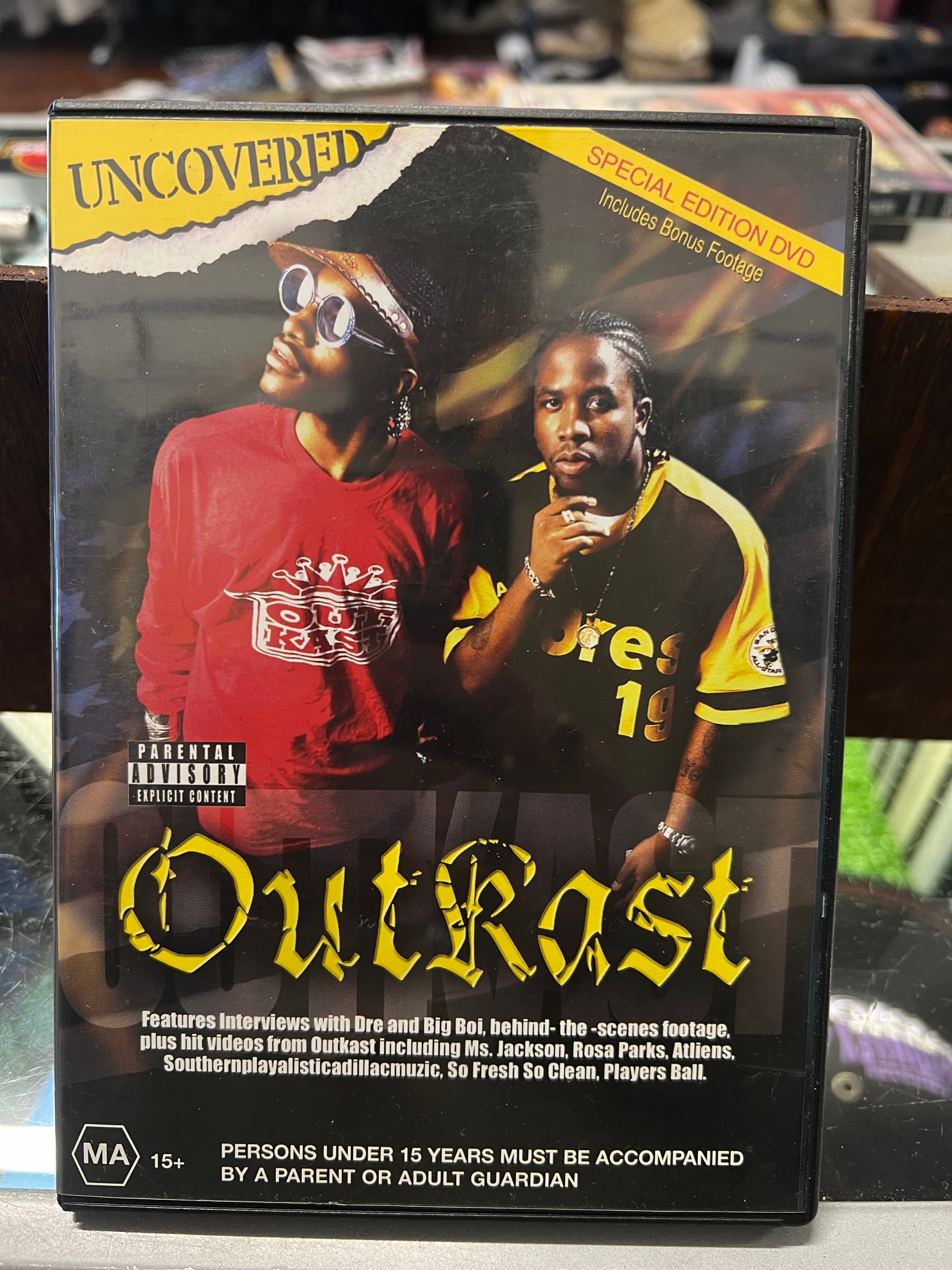Outkast Uncovered DVD