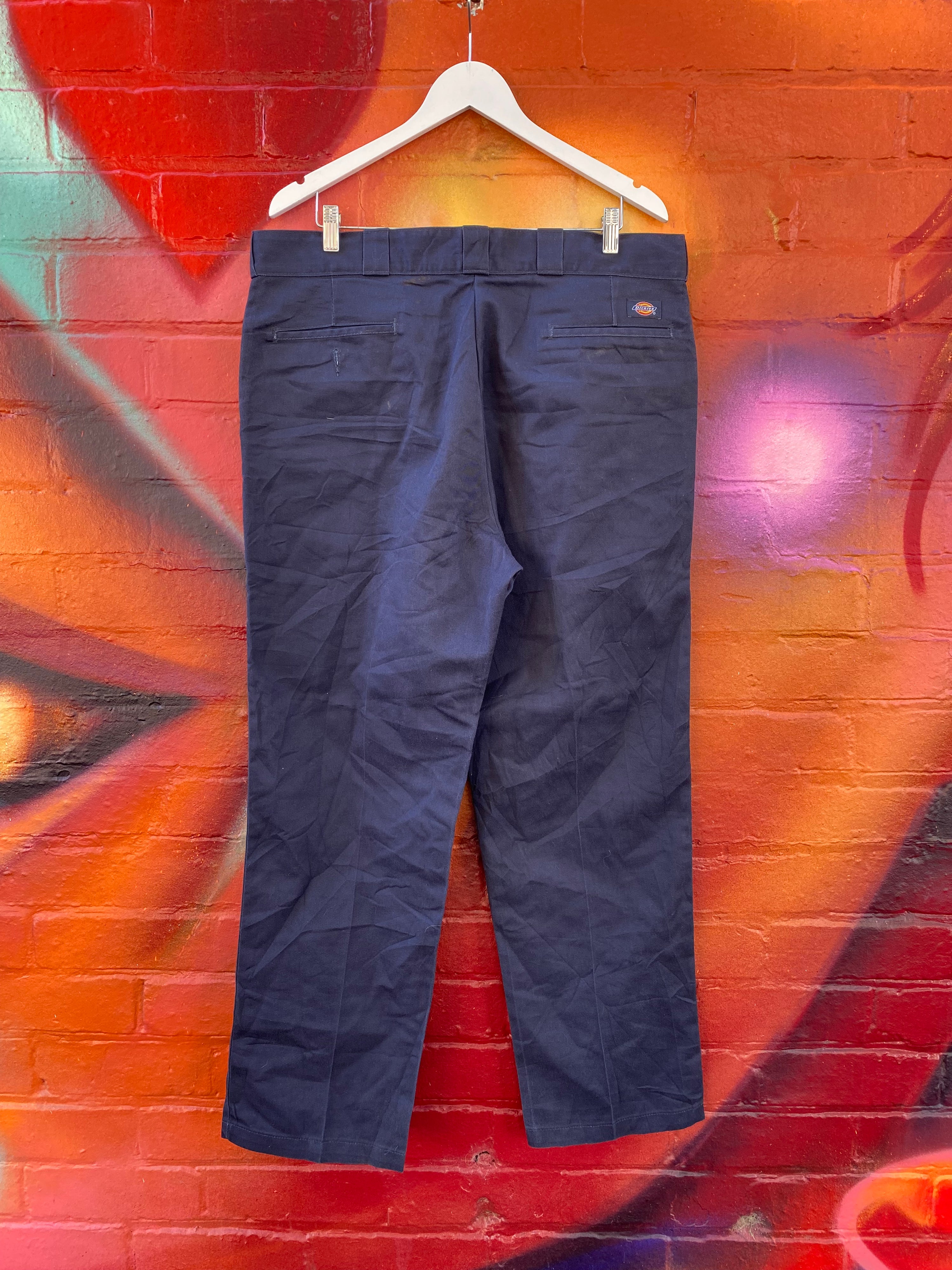[38] Dickies Navy 874 Work Pants D168