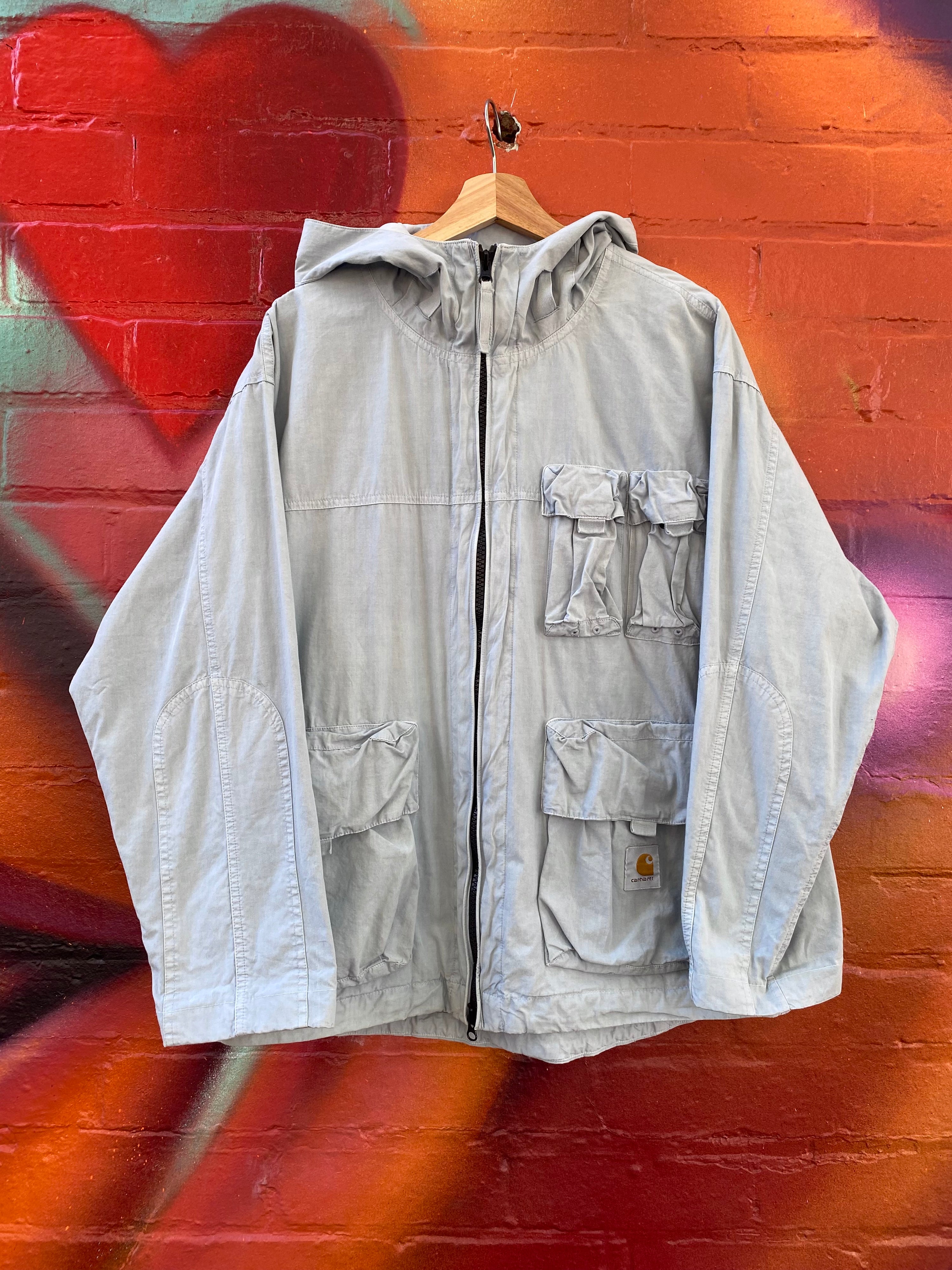 [M] Carhartt WIP Light Blue Berm Jacket