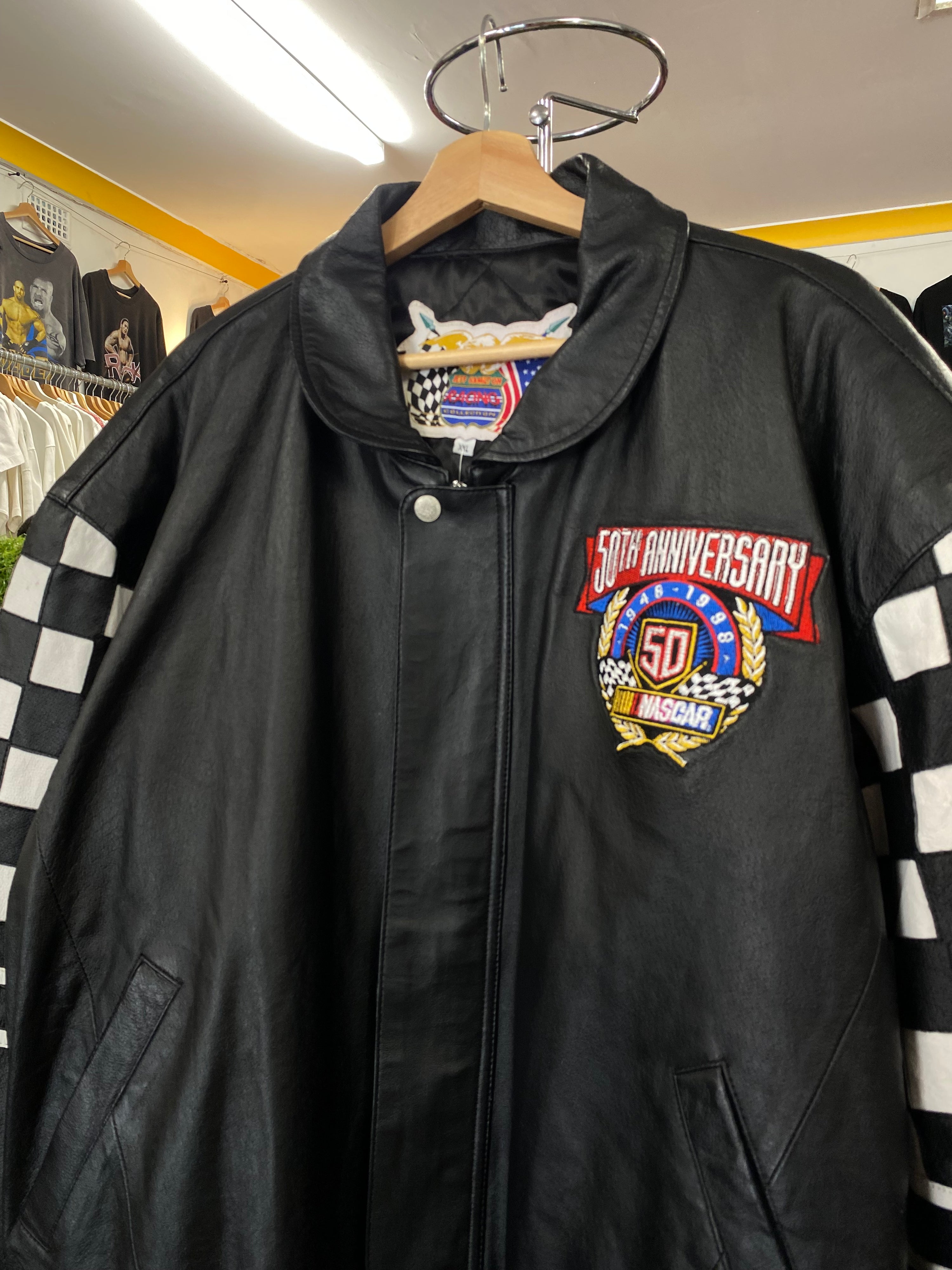 [2XL] 1998 Jeff Hamilton Nascar 50th Anniversary Jacket