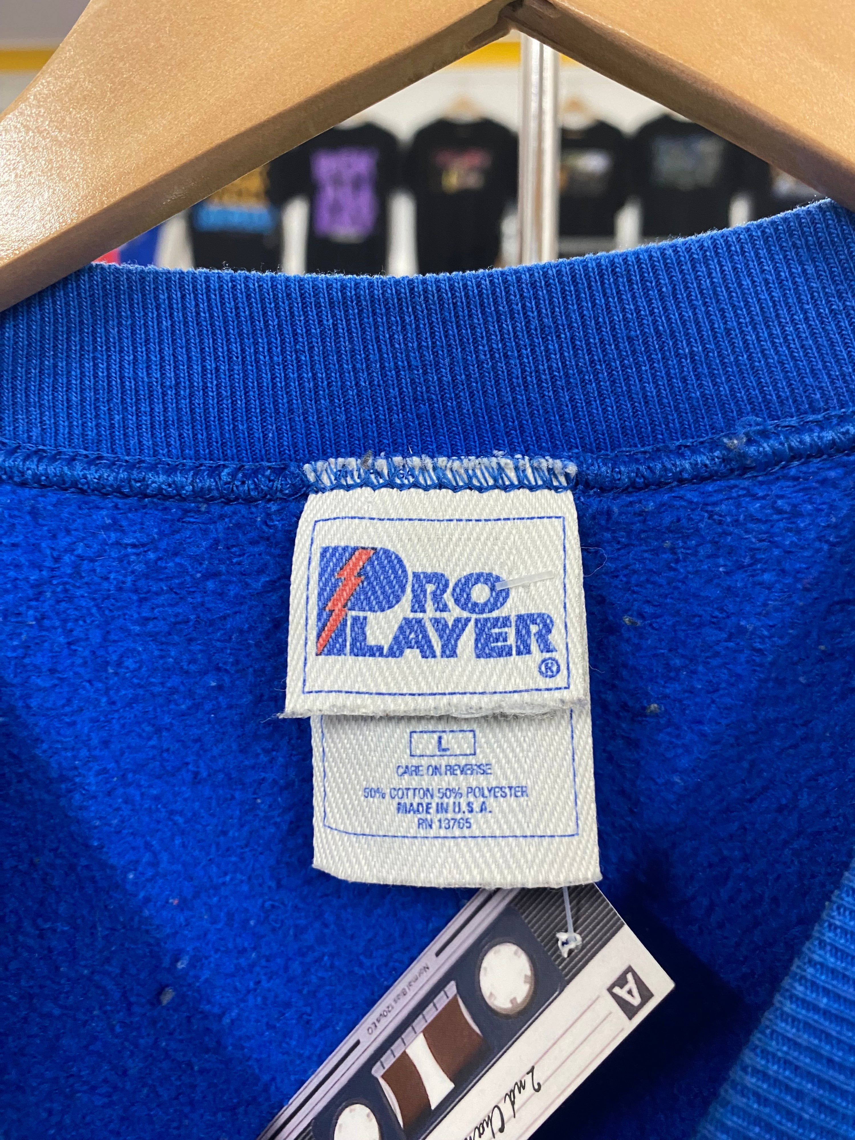 [L] 1997 New York Giants Division Champions Blue Jumper