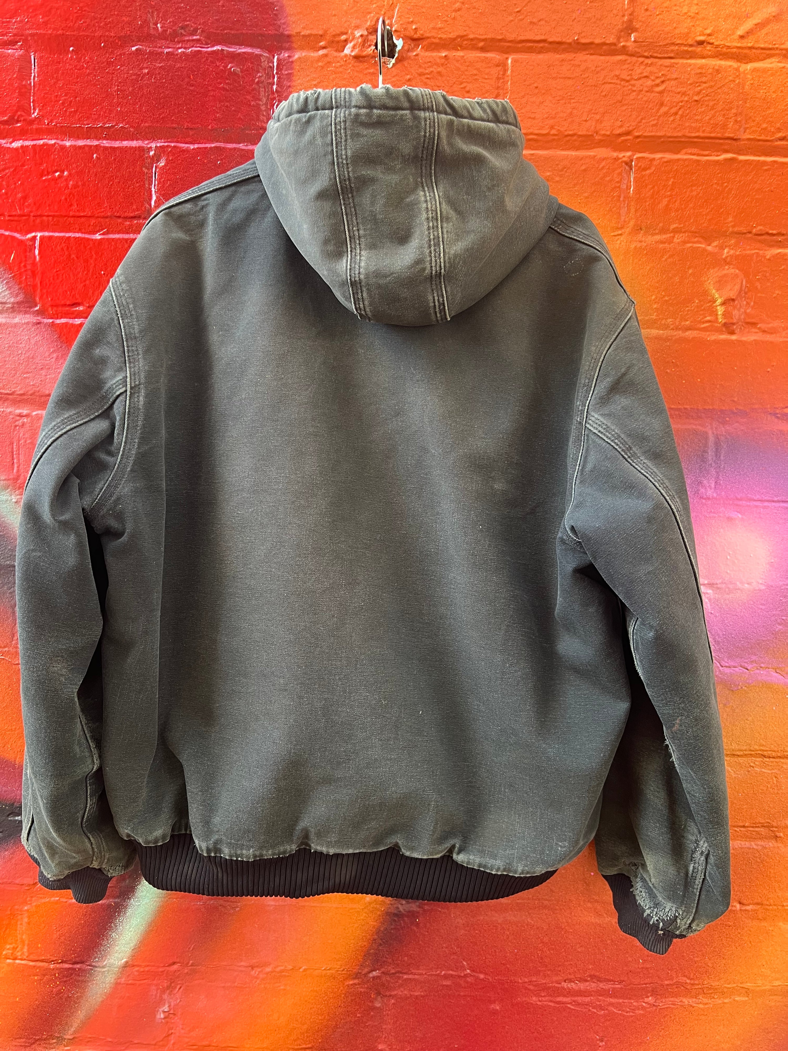 [L] Vintage Carhartt J140 Black Active Jacket