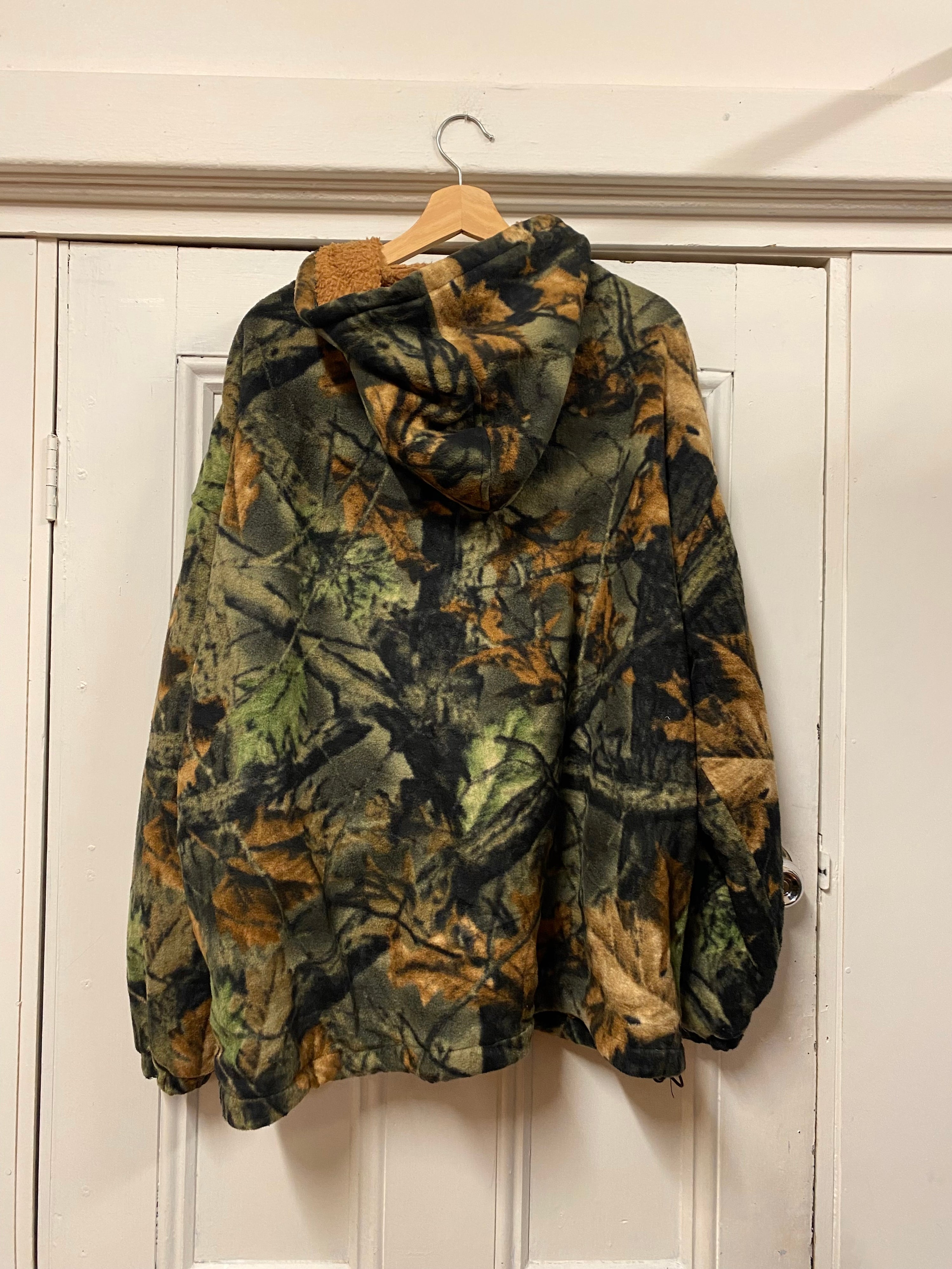 [3XL] Trail Sherpa Lined Camo Fleece