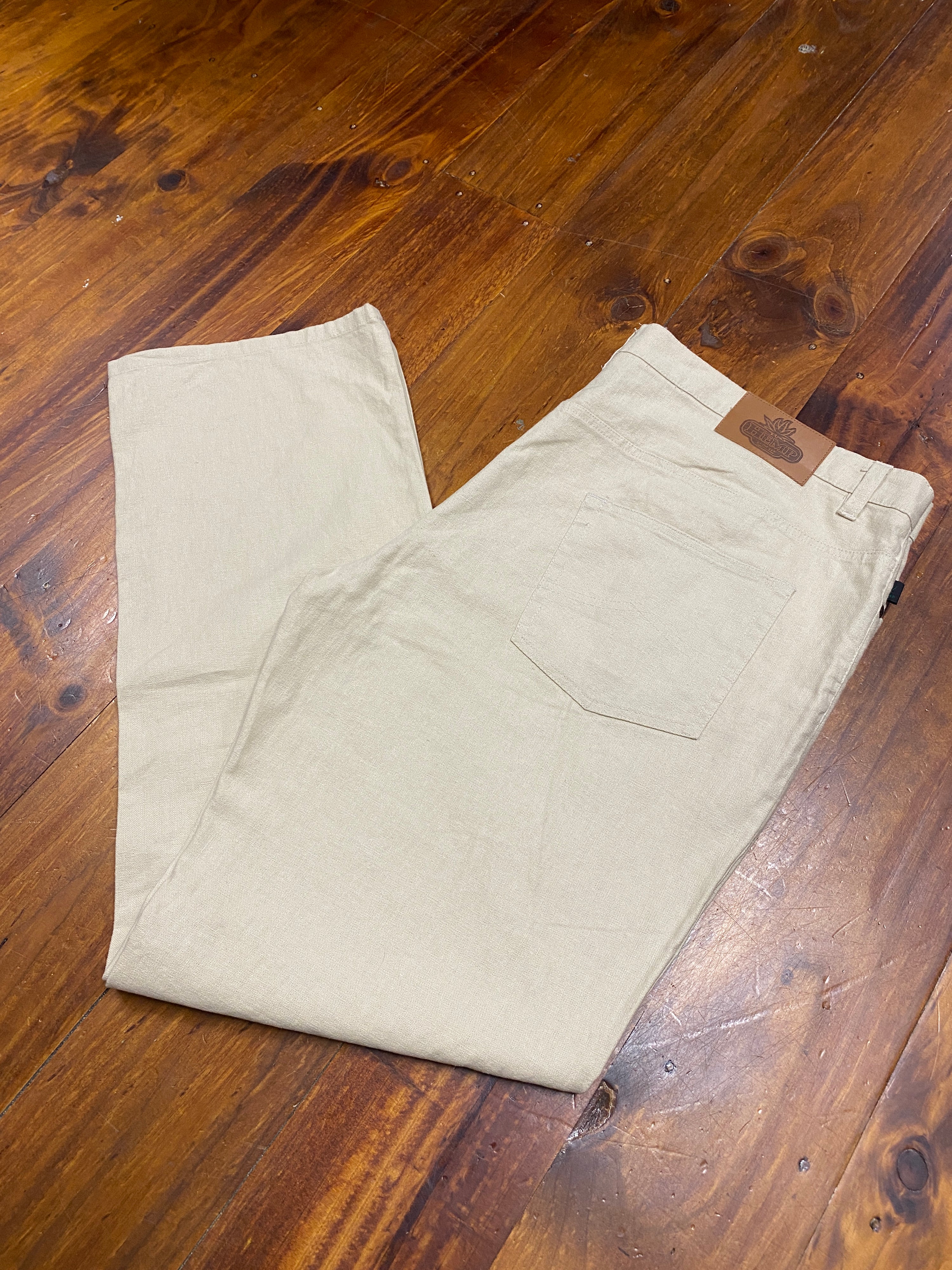 40 - Hemp Cream Pants
