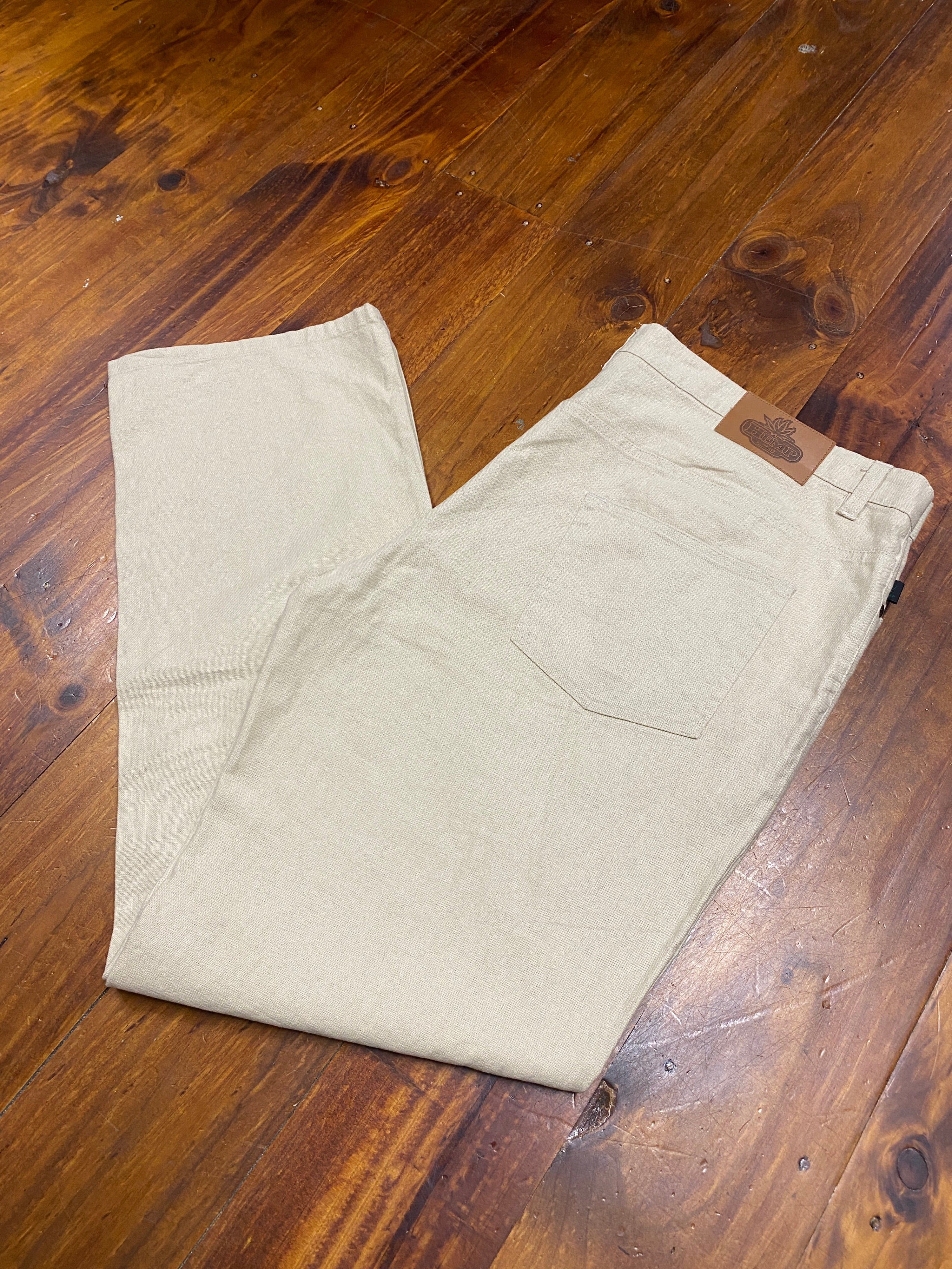 40 - Hemp Cream Pants
