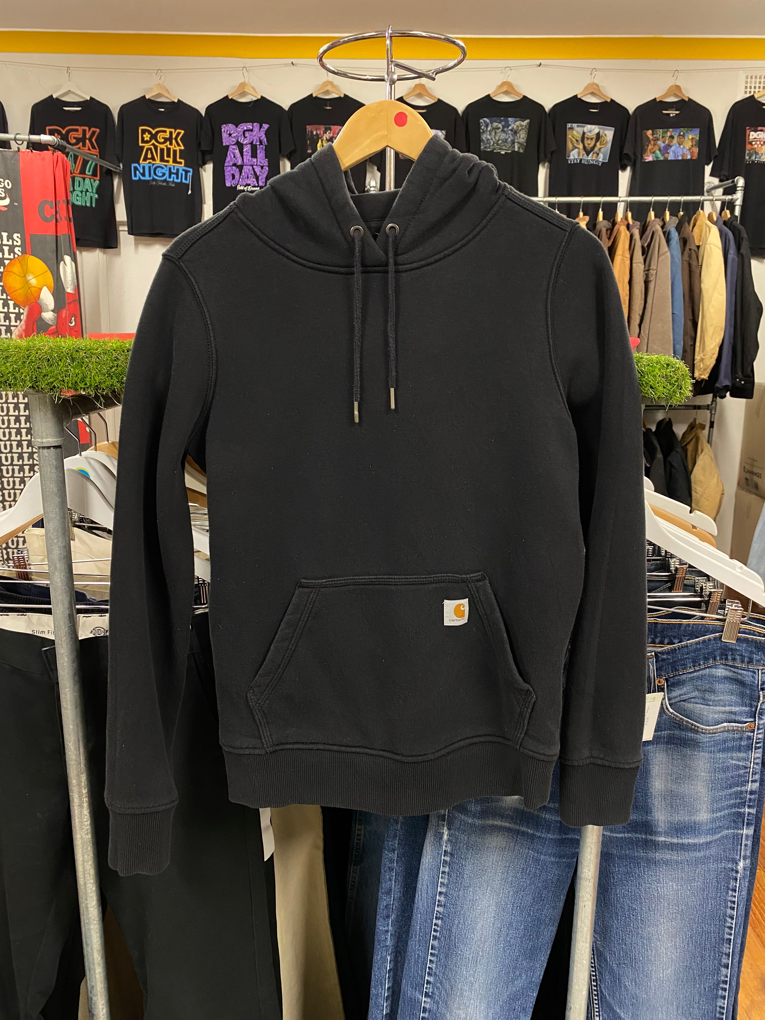 XS - Carhartt Relaxed Fit Hoodie Black
