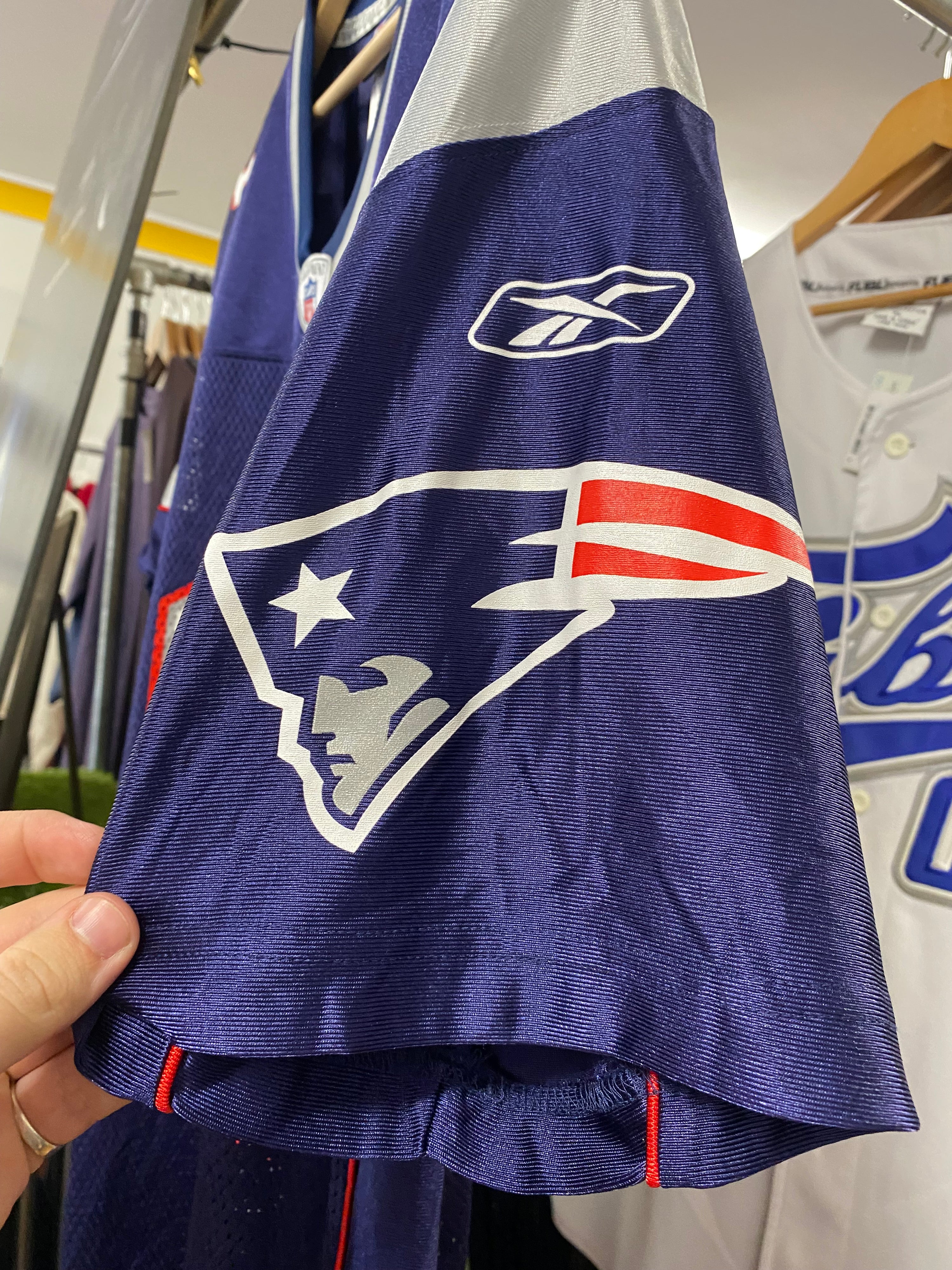 [L] NE Patriots #81 Moss Jersey