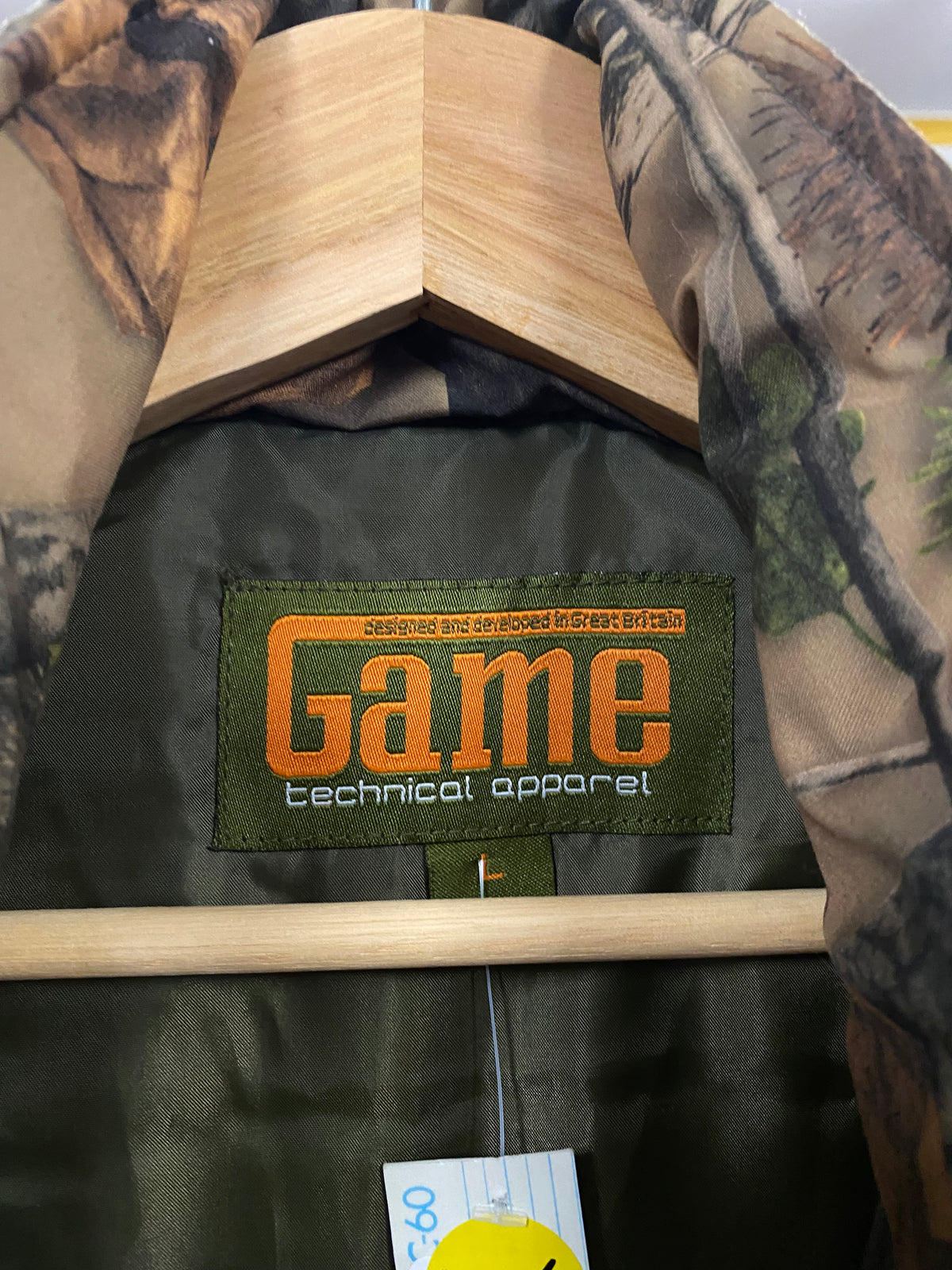 [L] Game Camo Puffer Vest