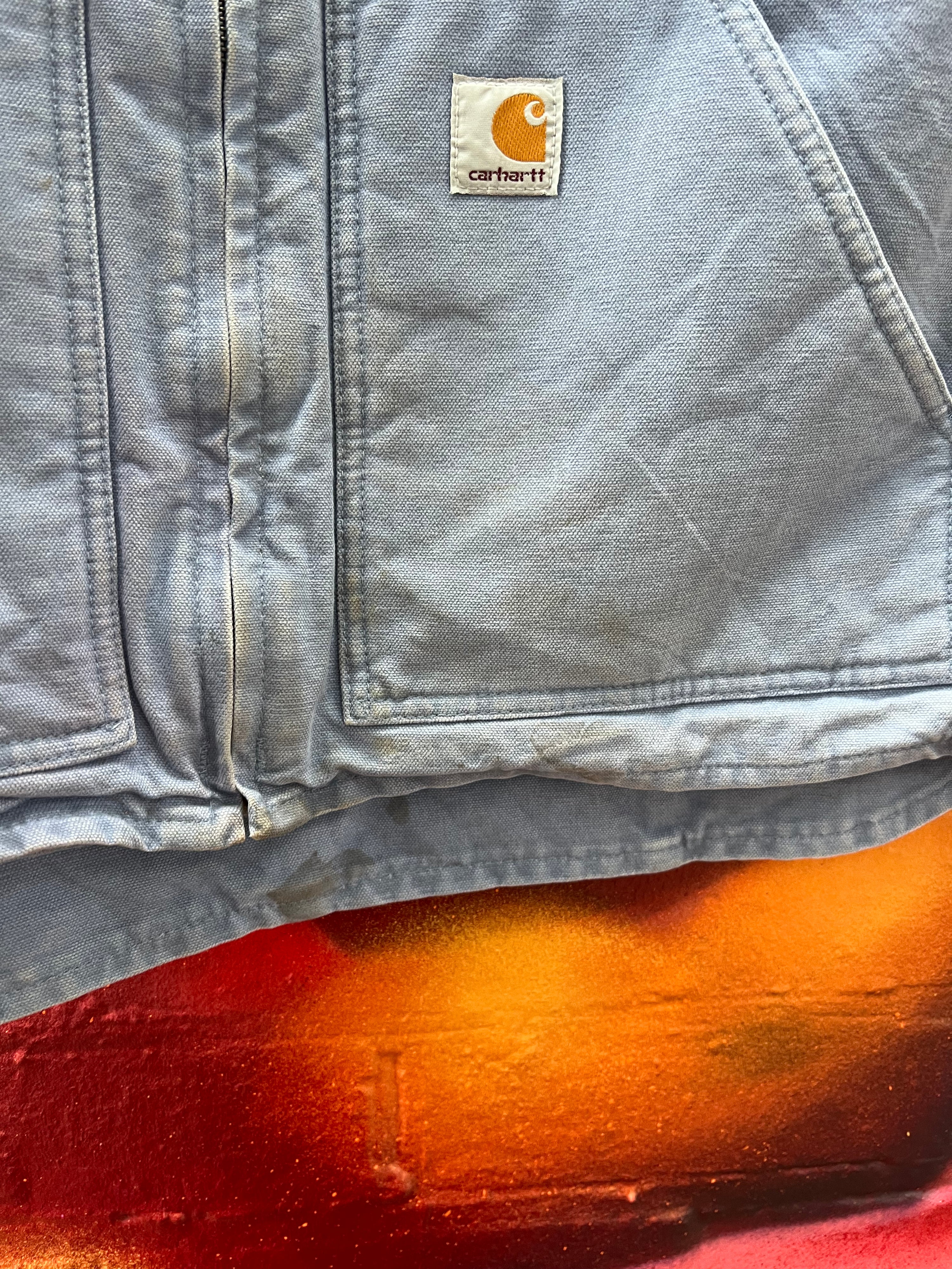 [M] Ladies Carhartt Collared Vest Lilac WWV001-CUB