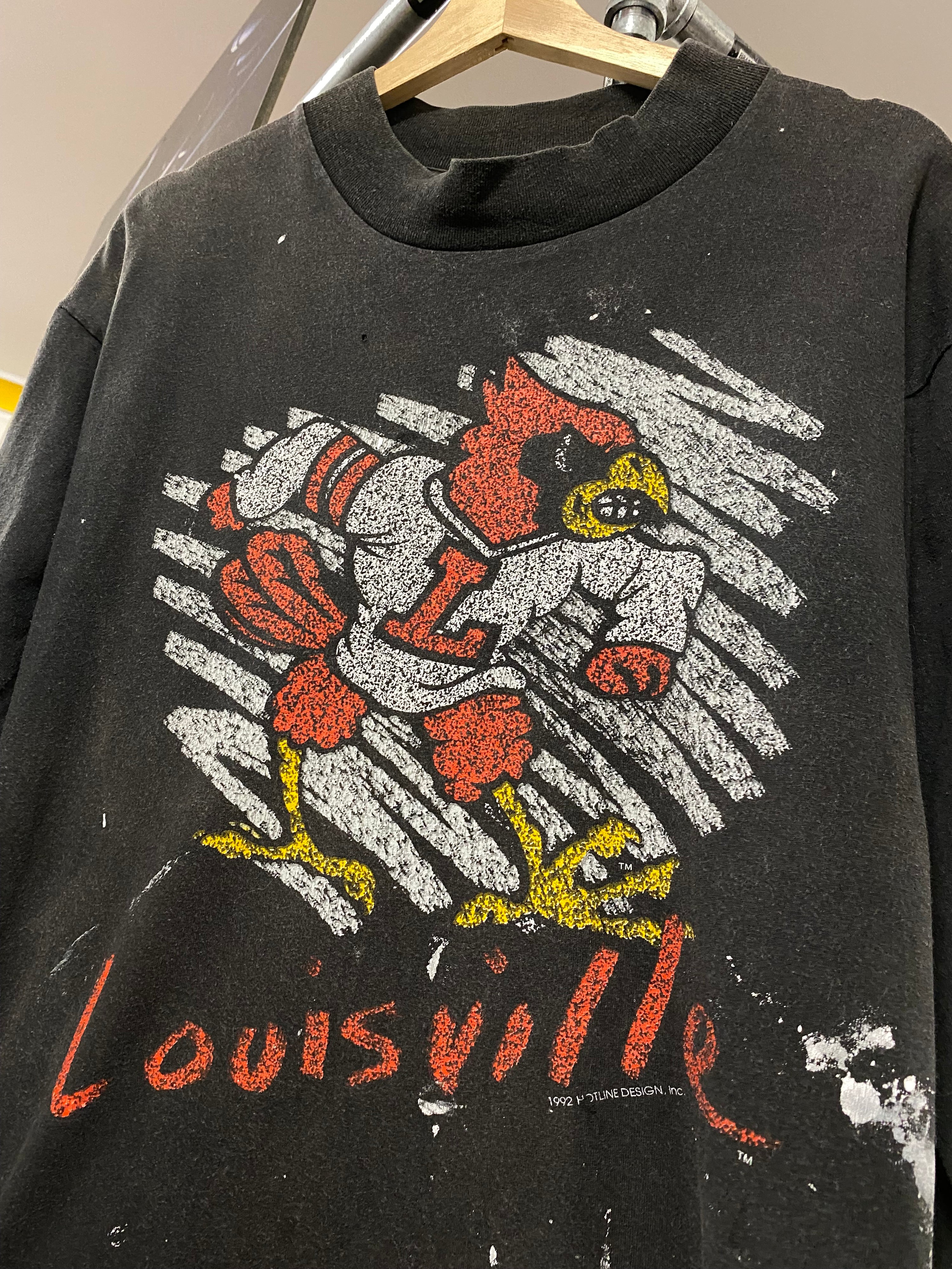 [XL] 1992 Louisvills Paint Spatter LS