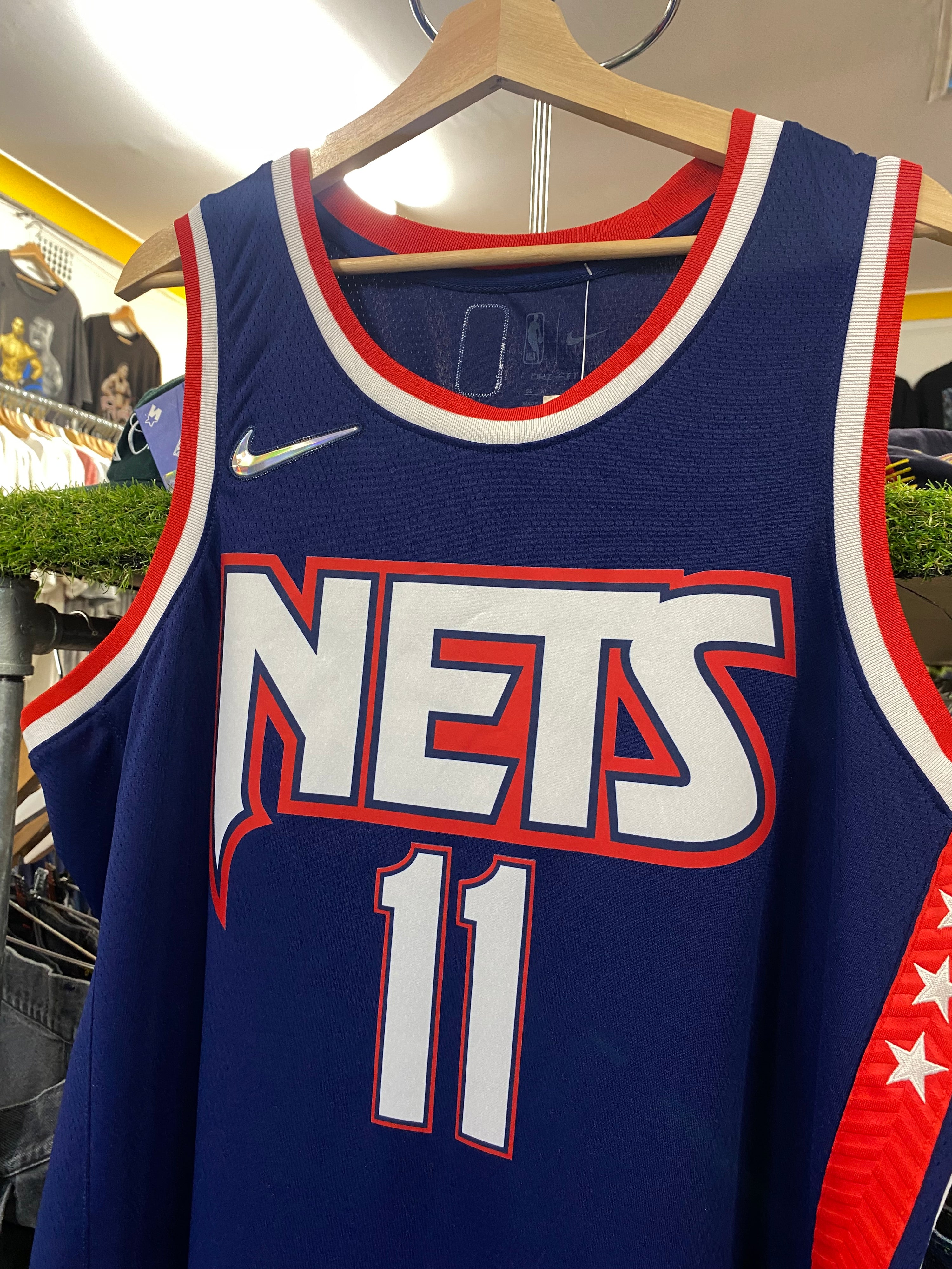 [XL] NY Nets #11 Irving 75th Anniversary City Edition Jersey