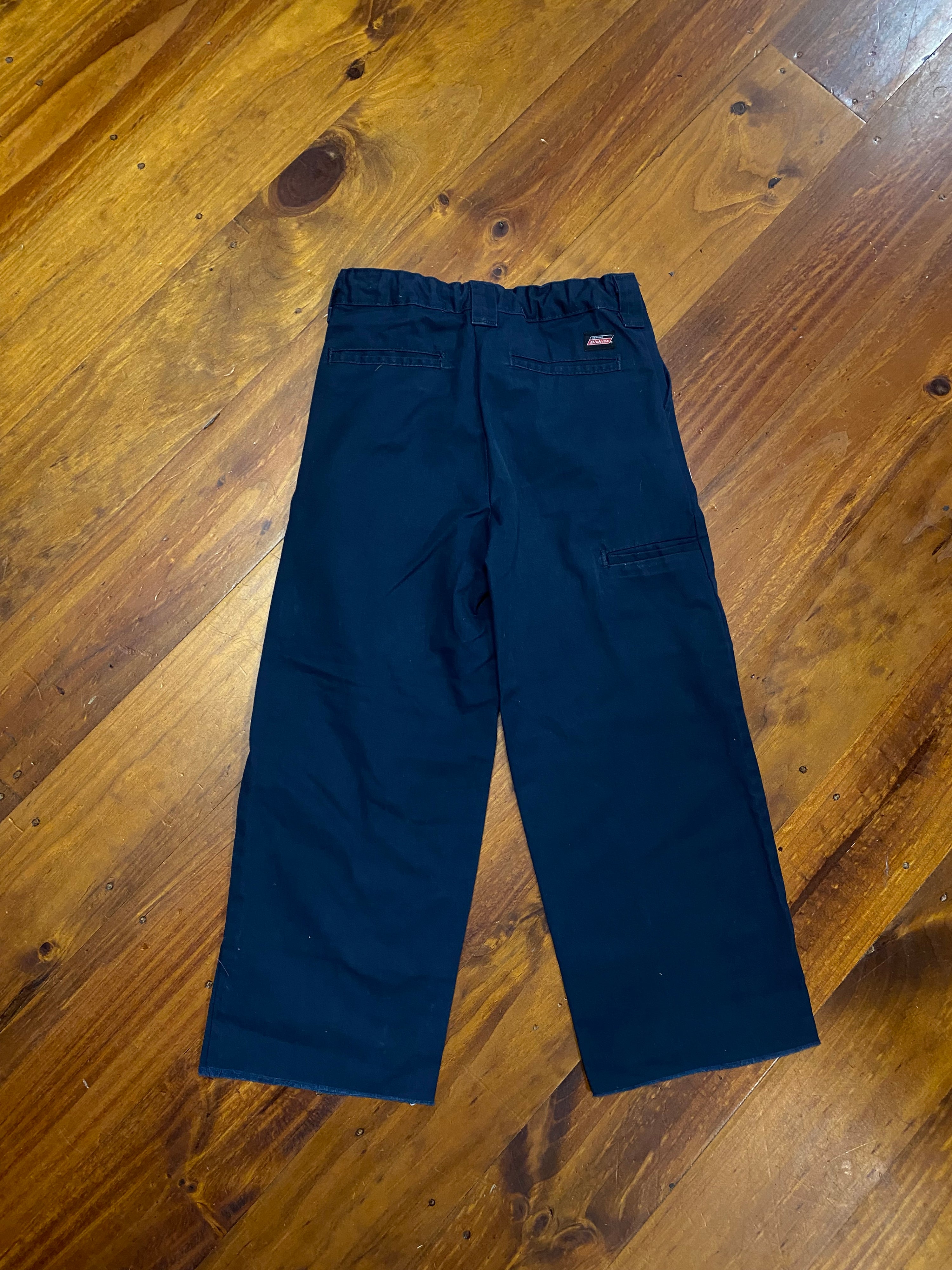 [24] Dickies Navy Cut-off Work Pants D136