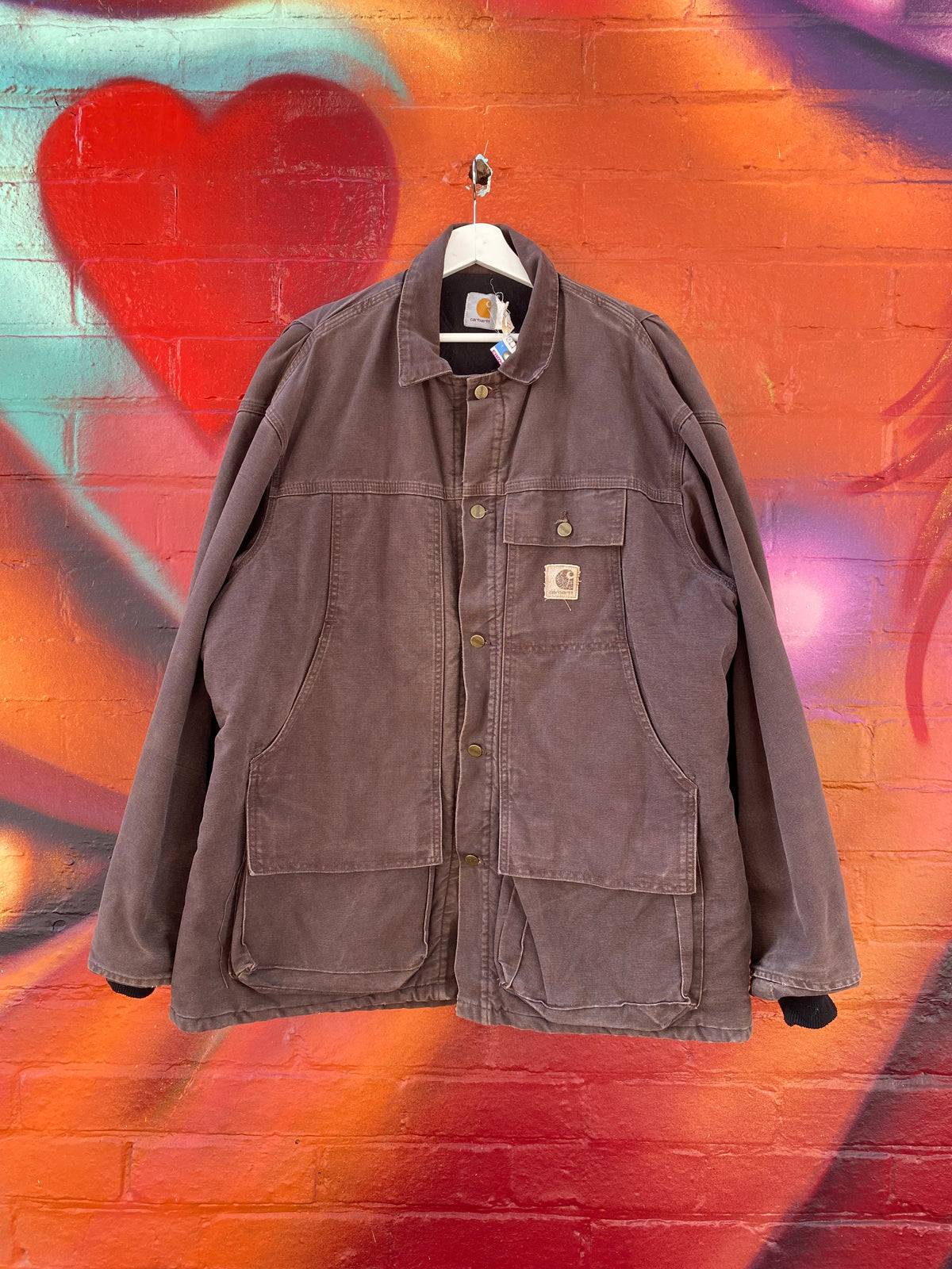 [XL] Vintage Carhartt cq5573 Brown Coat