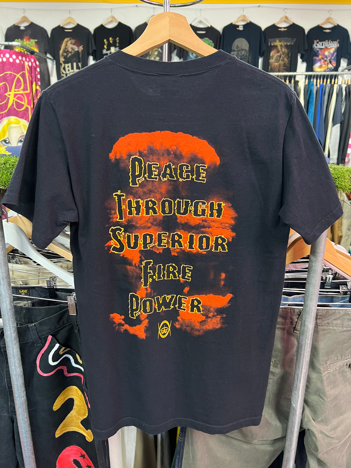 [S] Cradle Of Filth: Peace Through Superior Fire Power Double Sided Tshirt