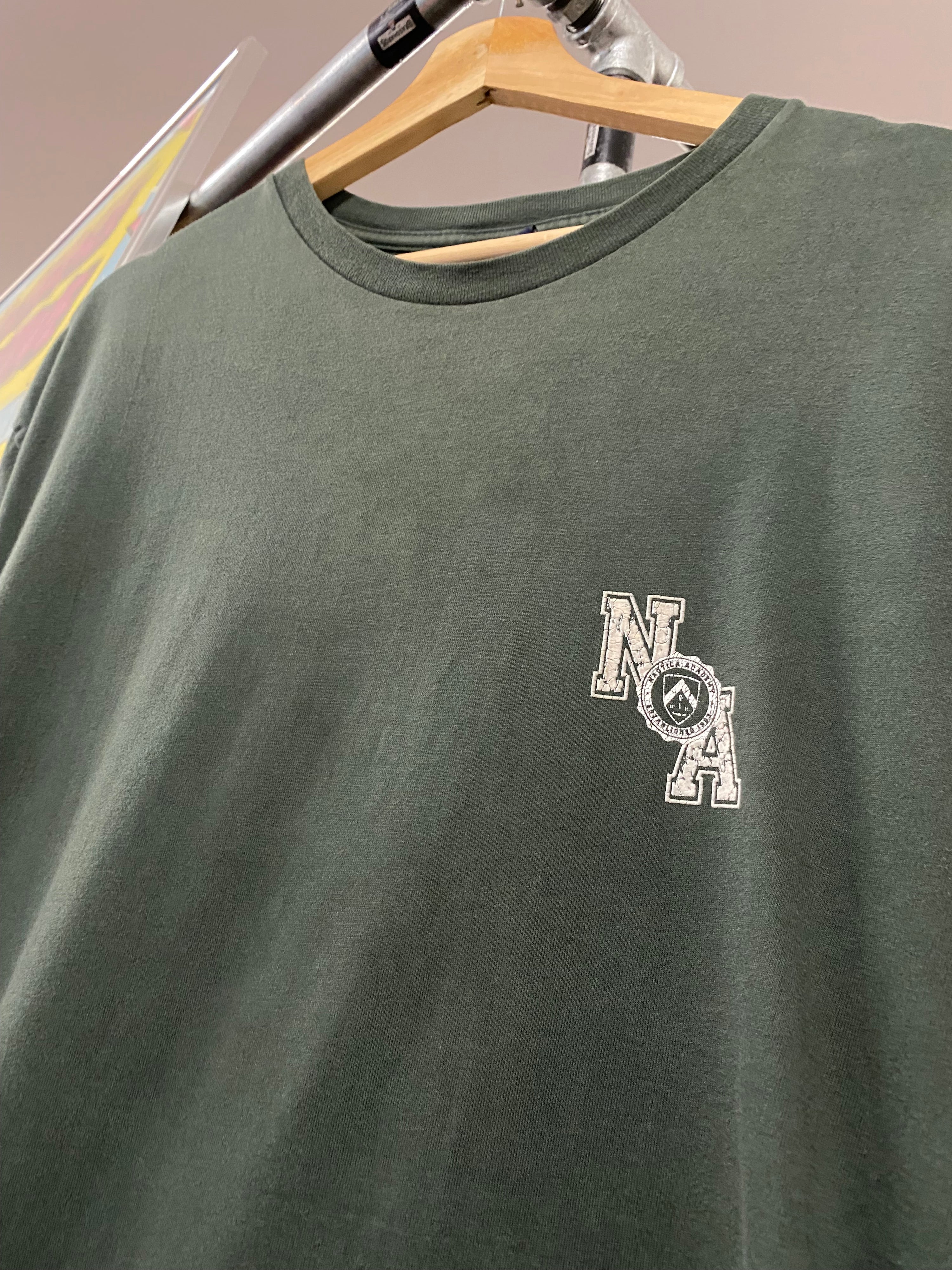 XL - Nautica Dark Green Tee Men Rowing
