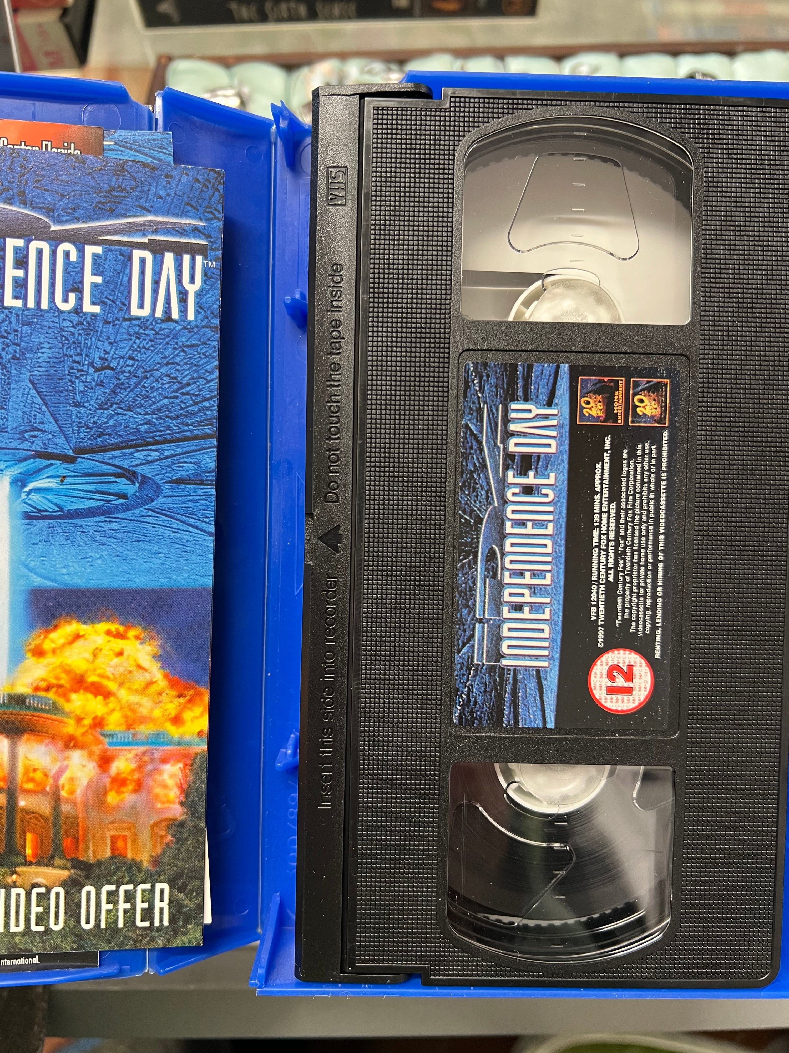 [VHS] Independence Day Small Box