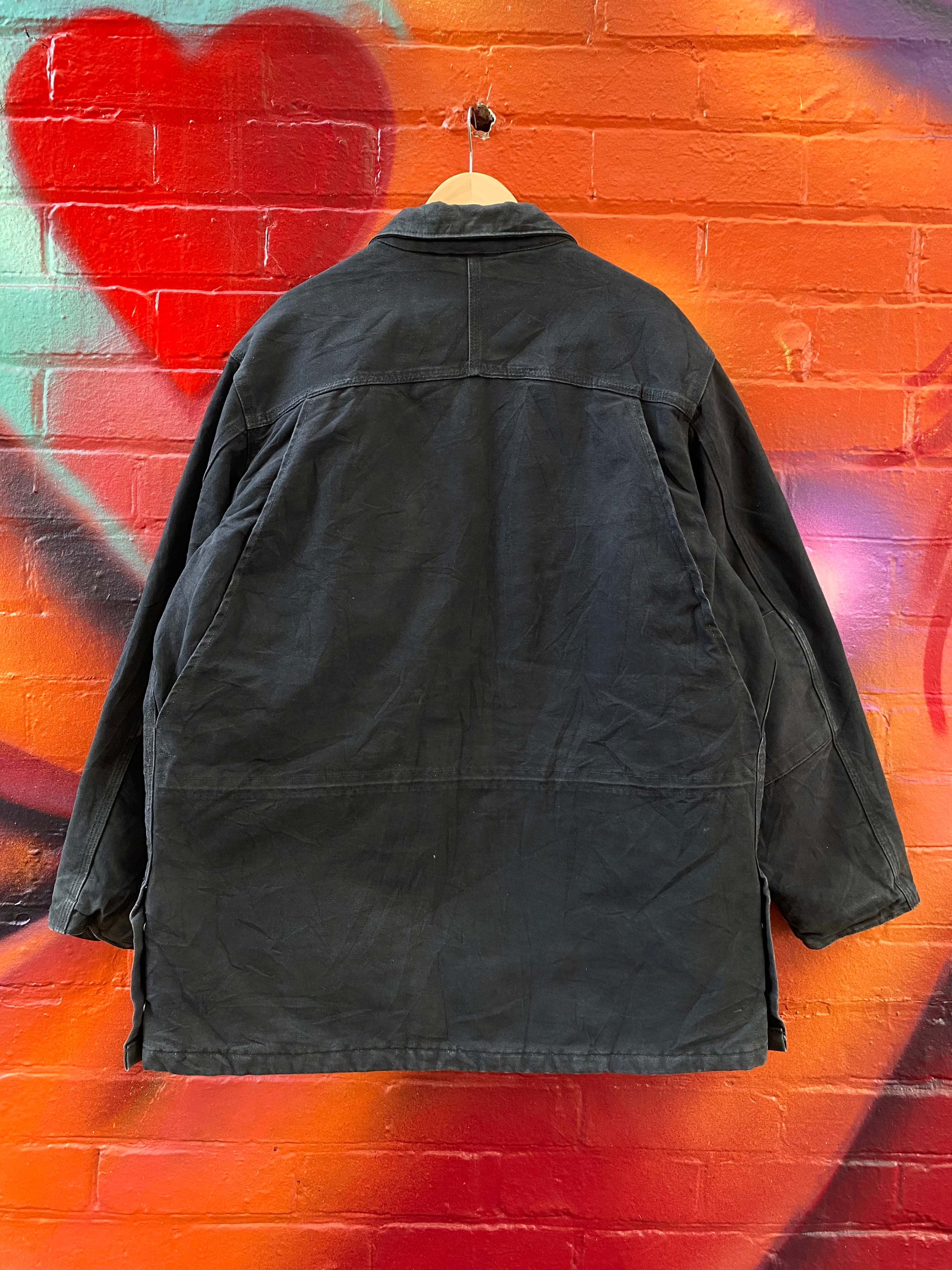 [XL] Carhartt Faded Black Chore Jacket Erling Jensen