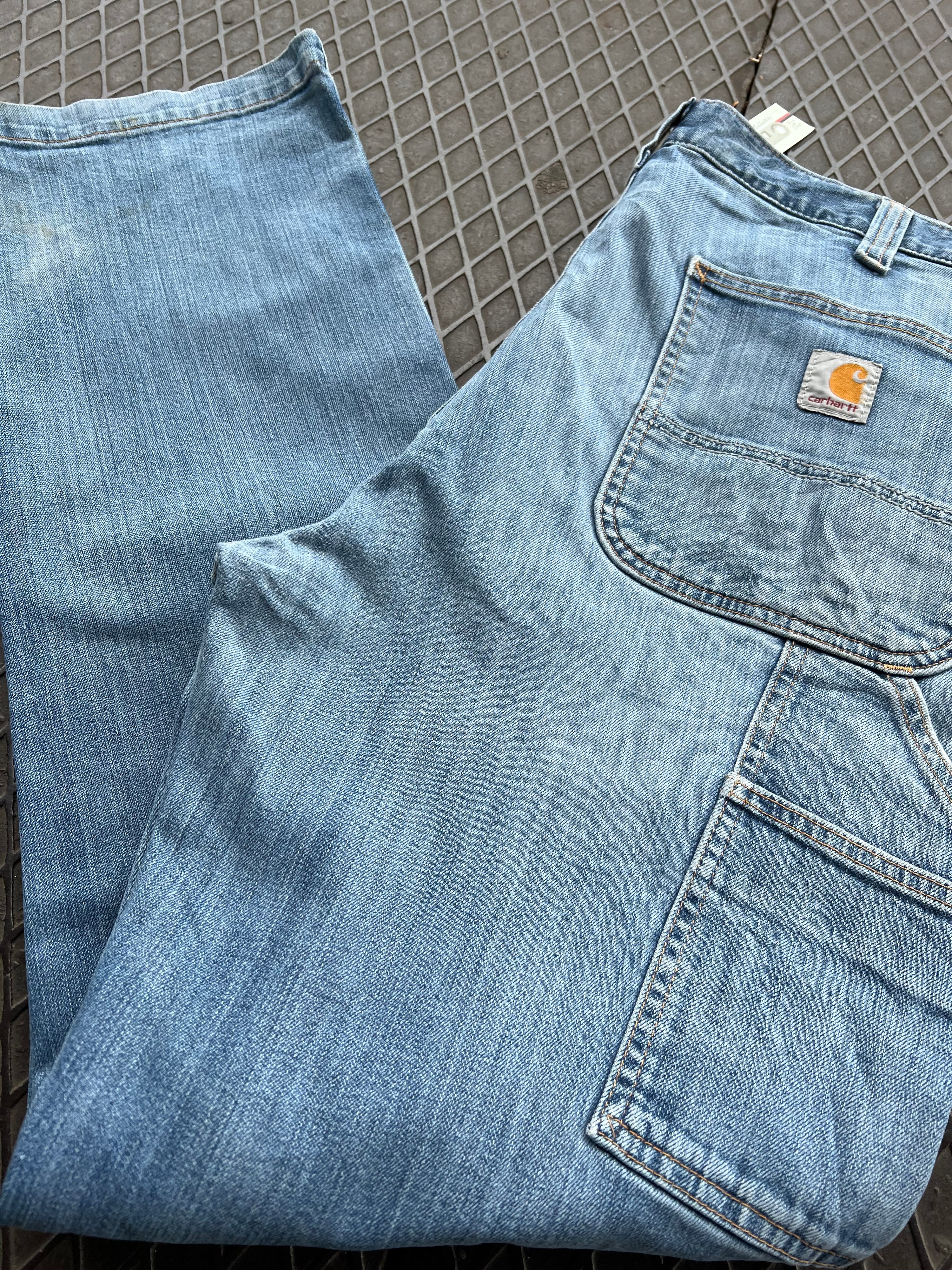 36 - Carhartt LB Denim Carpenter Pants P111