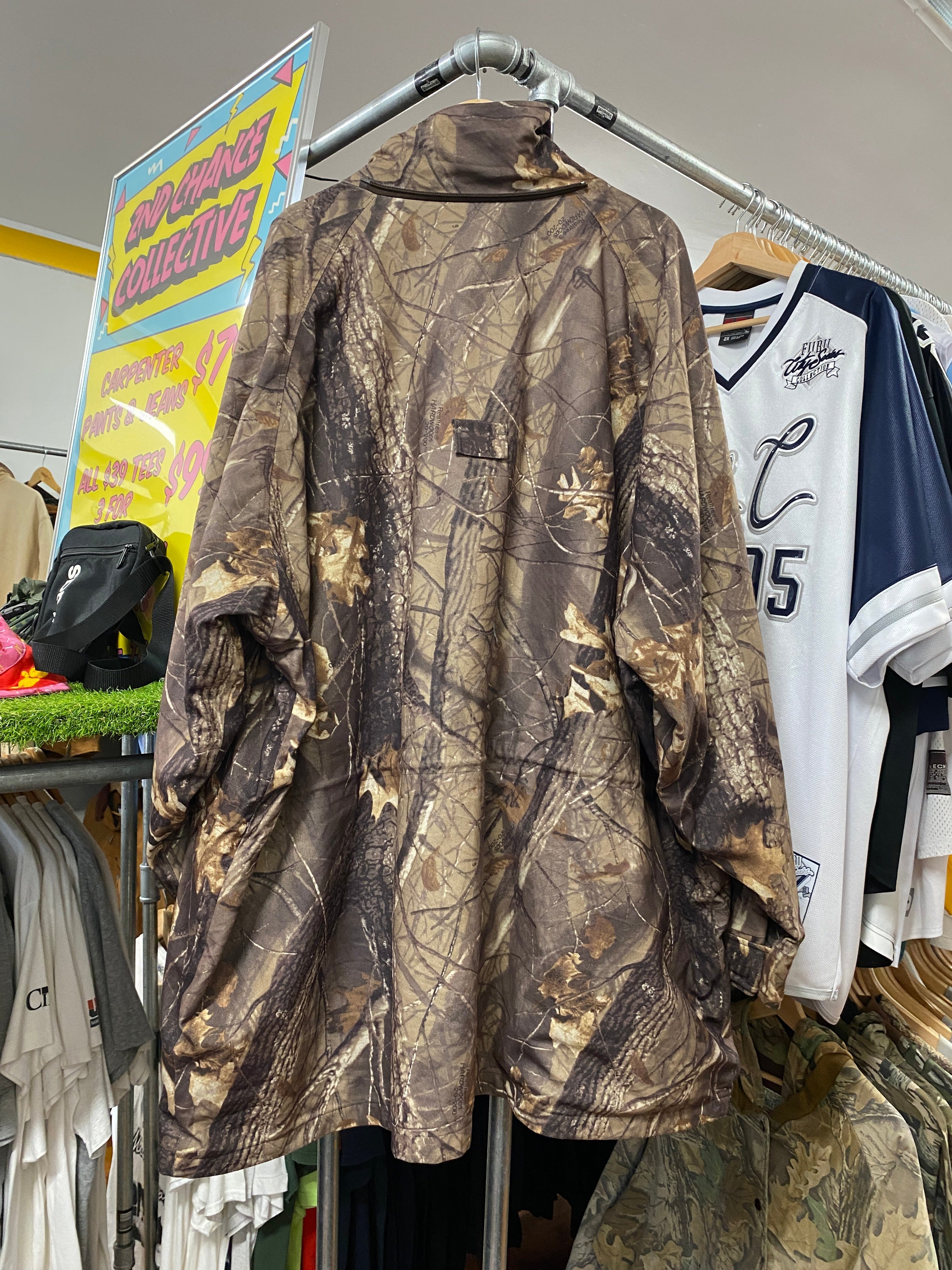 4XL - Walls Waterproof Camo Chore Jacket
