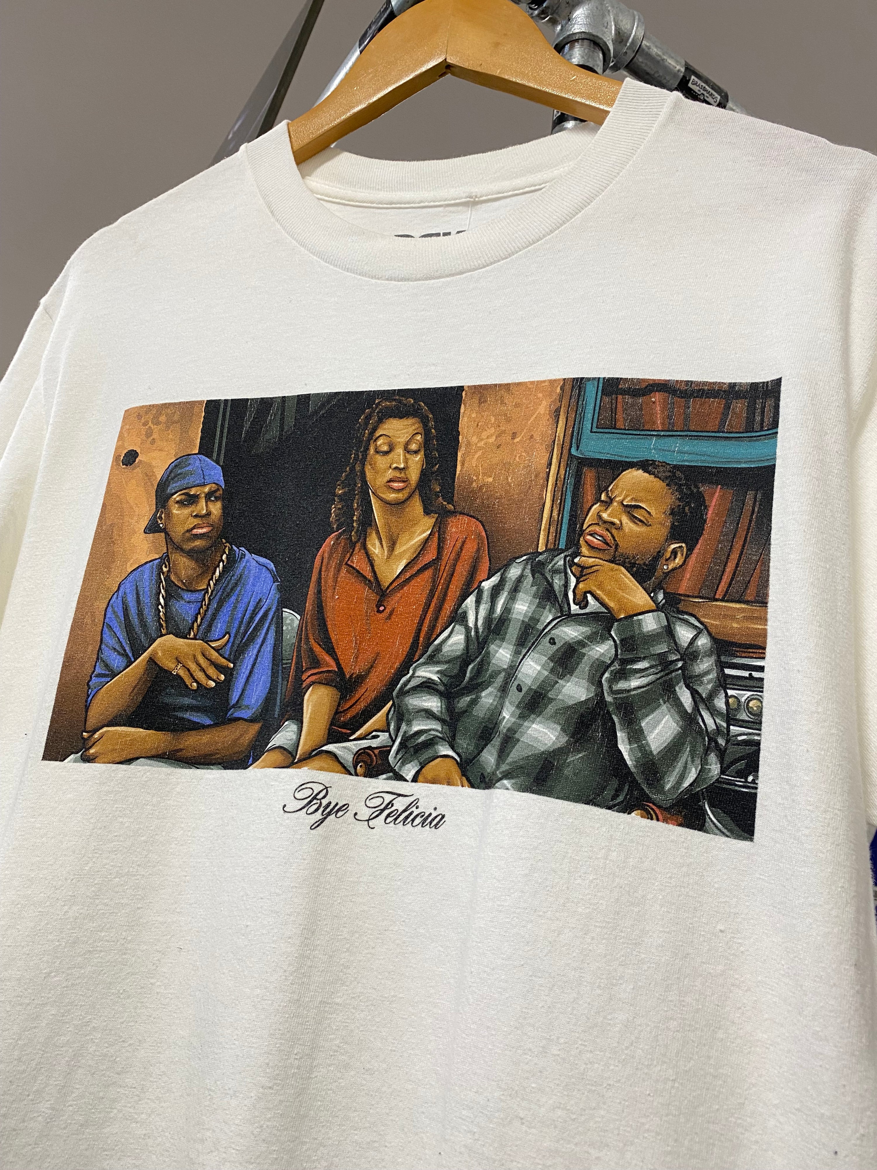 M - DGK Bye Felicia Friday White Box Tee