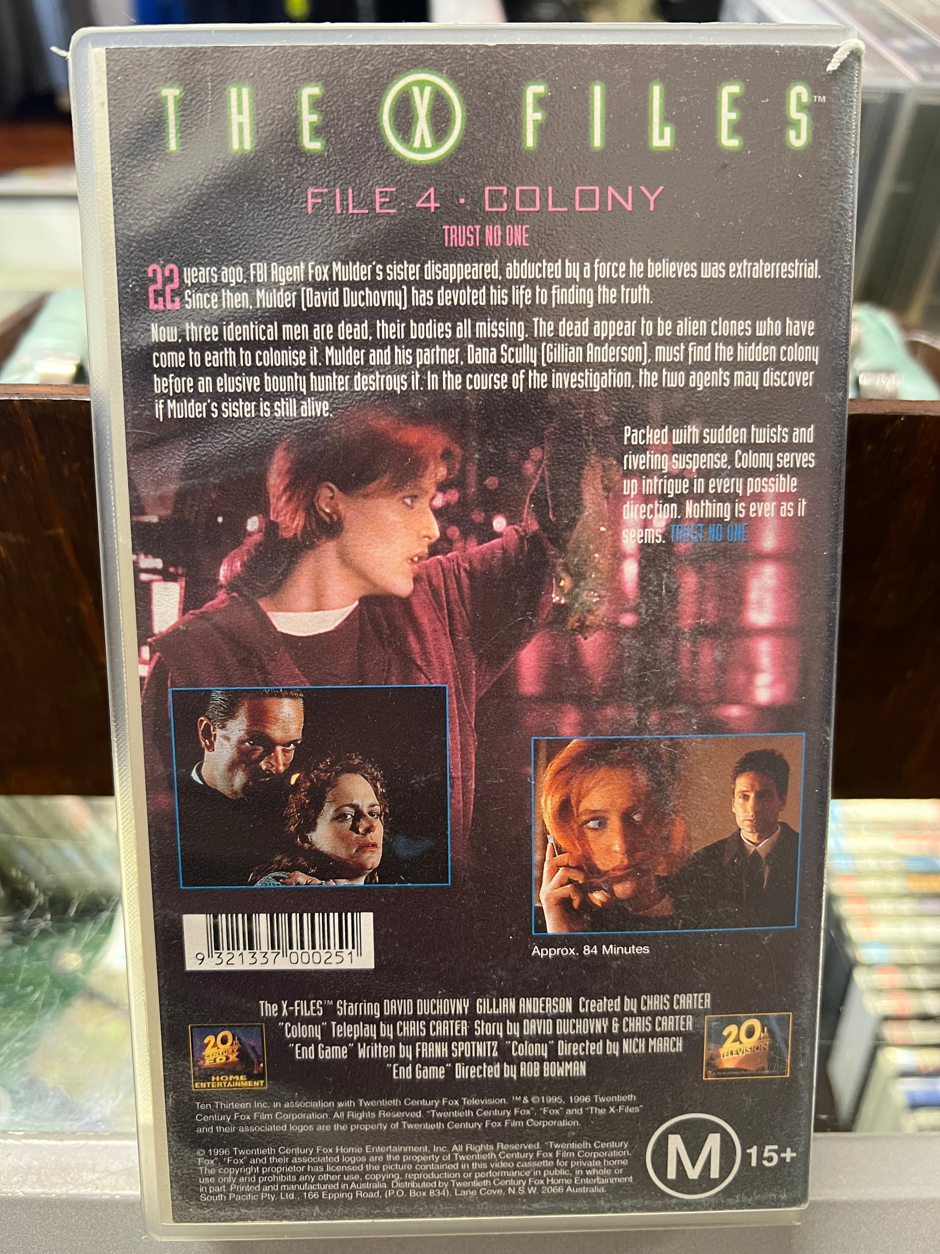 [VHS] The X-Files File 4 Colony