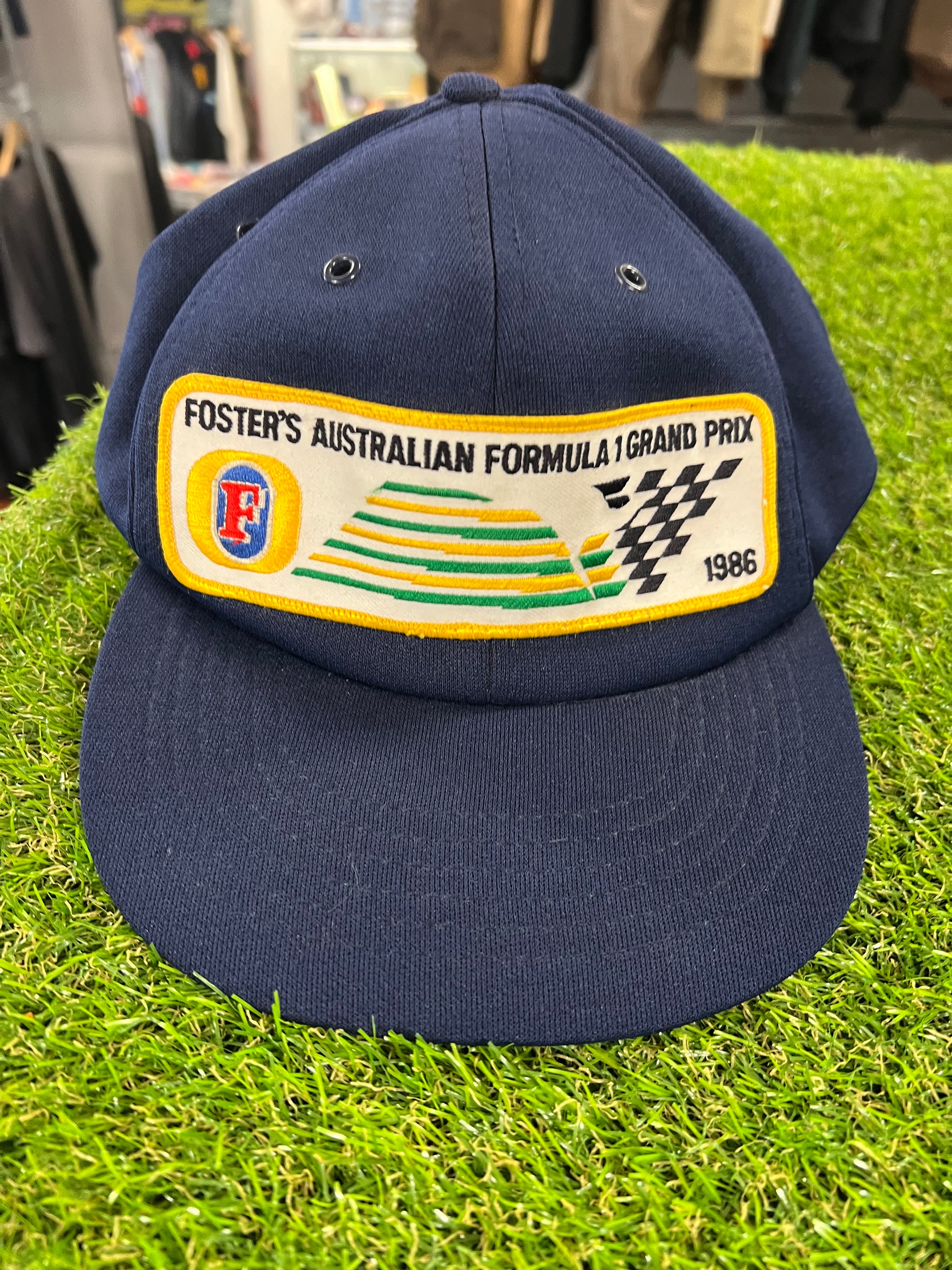 1986 Classic Adelaide Grand Prix Patched Hat