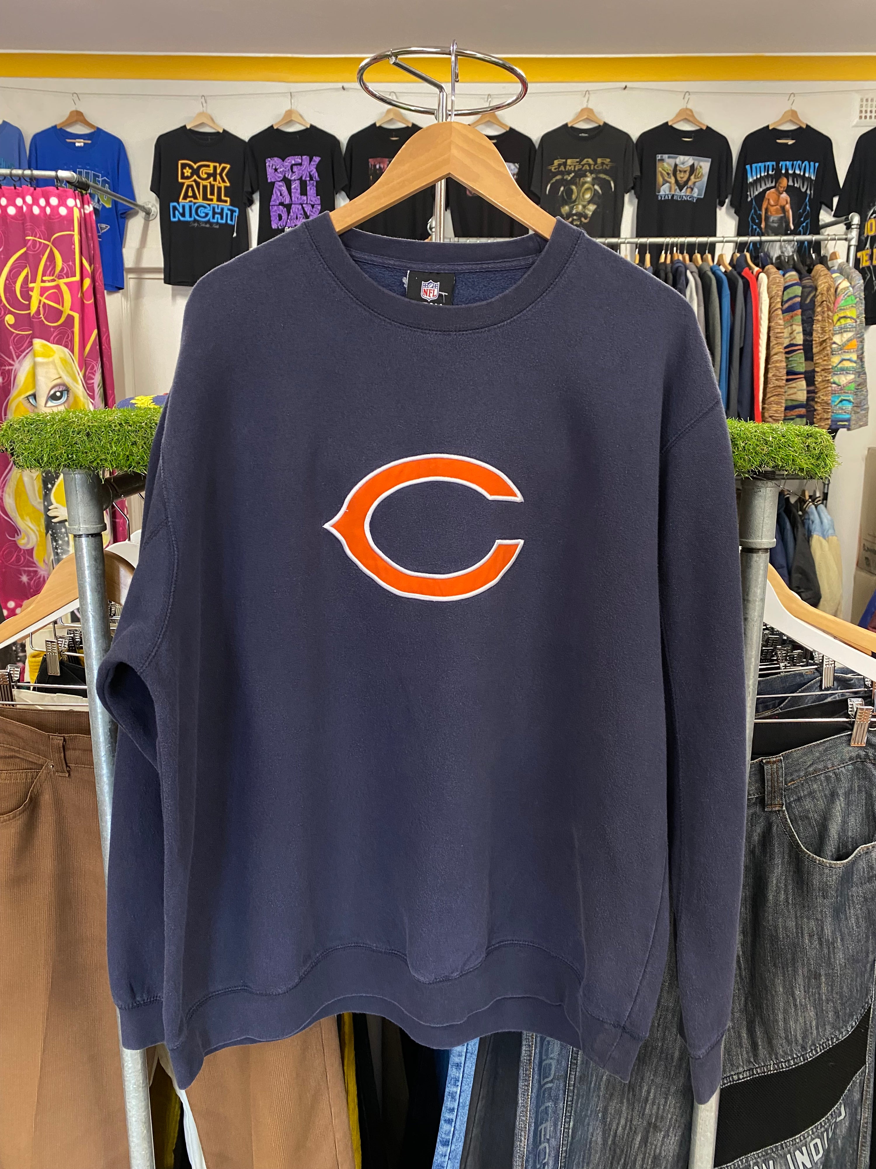 [XL] Chicago Bears Navy NFL Jumper Big C Logo