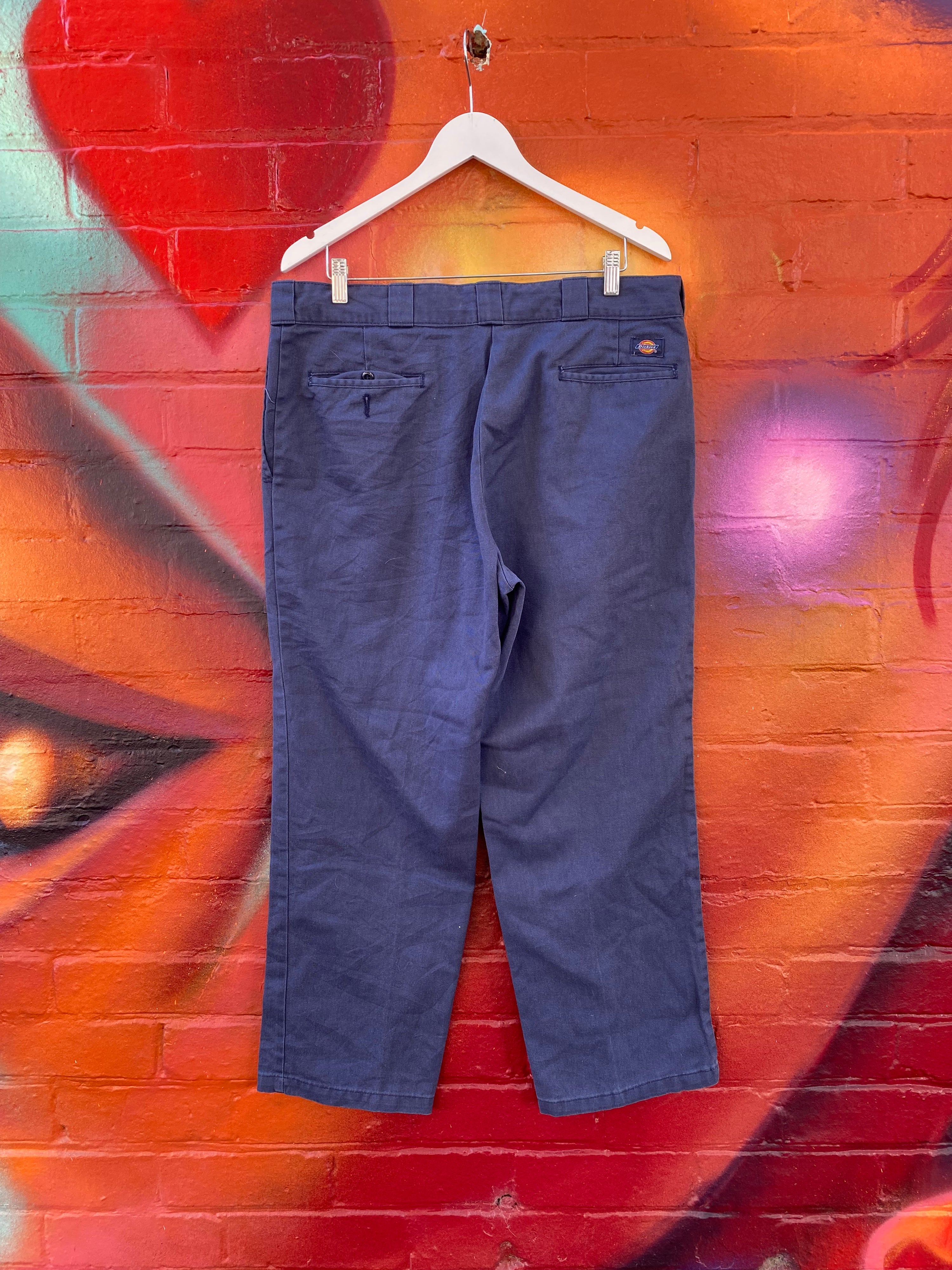 [36] Dickies Blue Work Pants D138