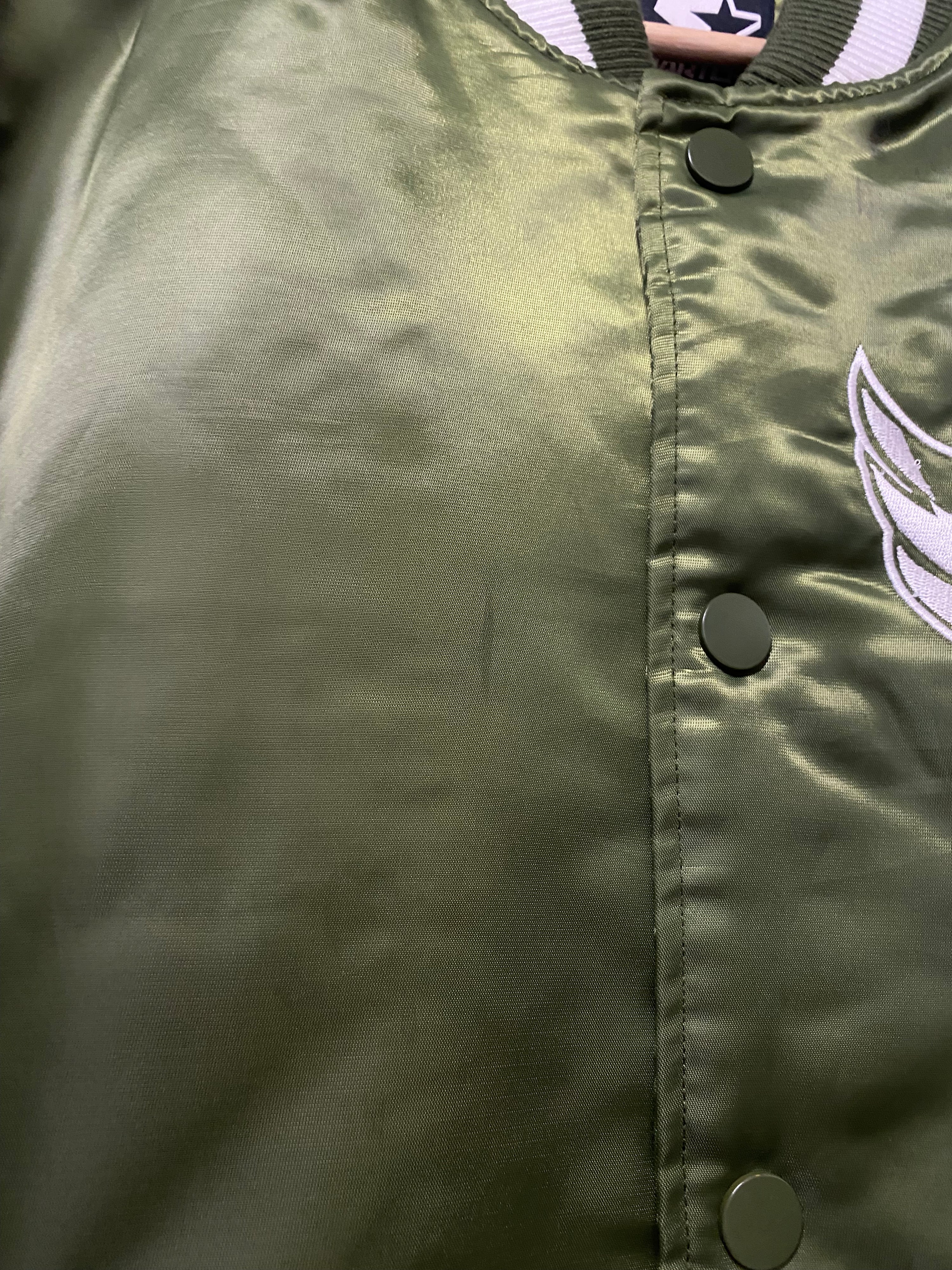[M] Washington Capitals Green Starter Jacket