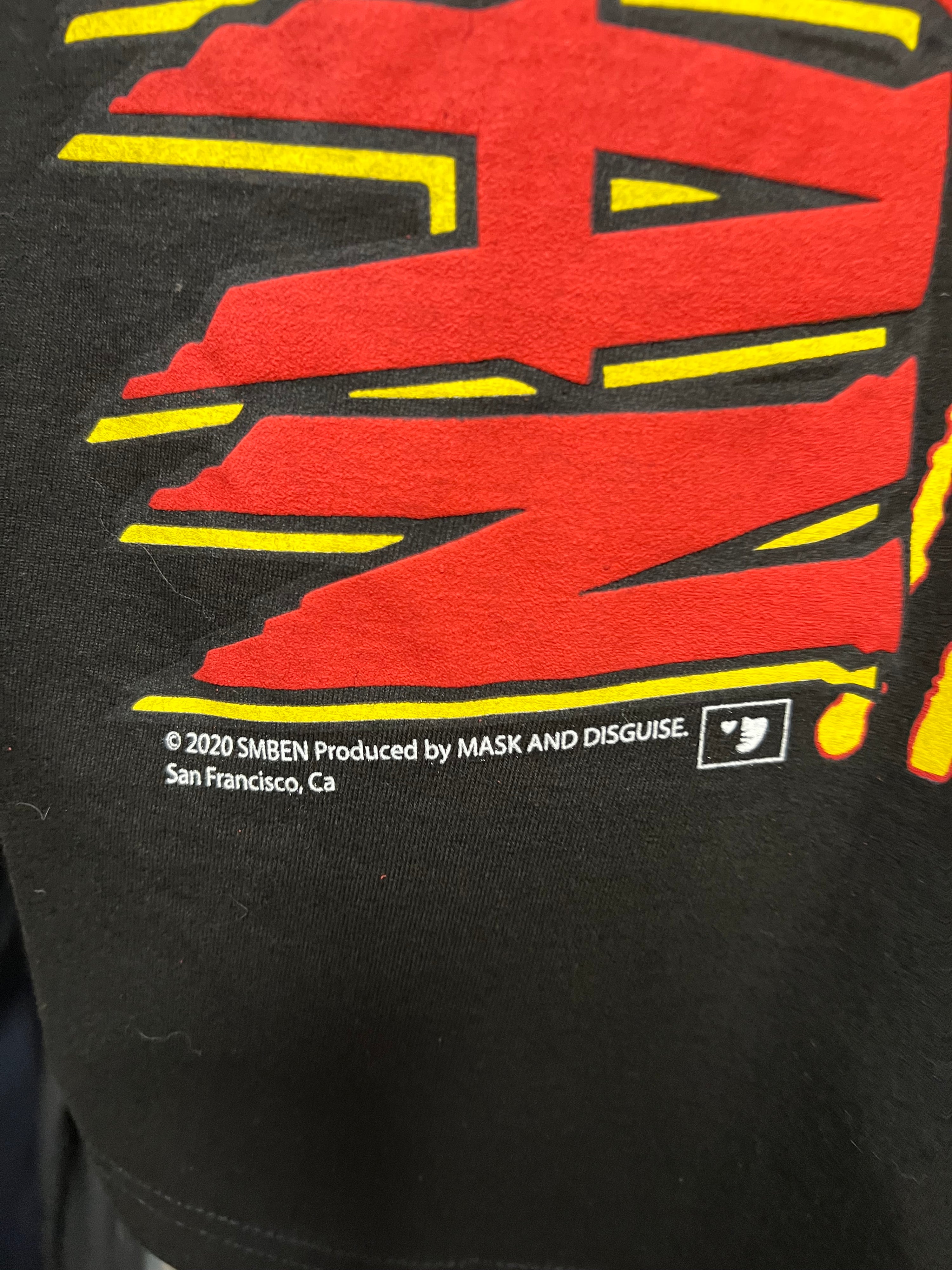 [XL] 2020 M.A.D Spiderman Comic Panel Double Sided Tee