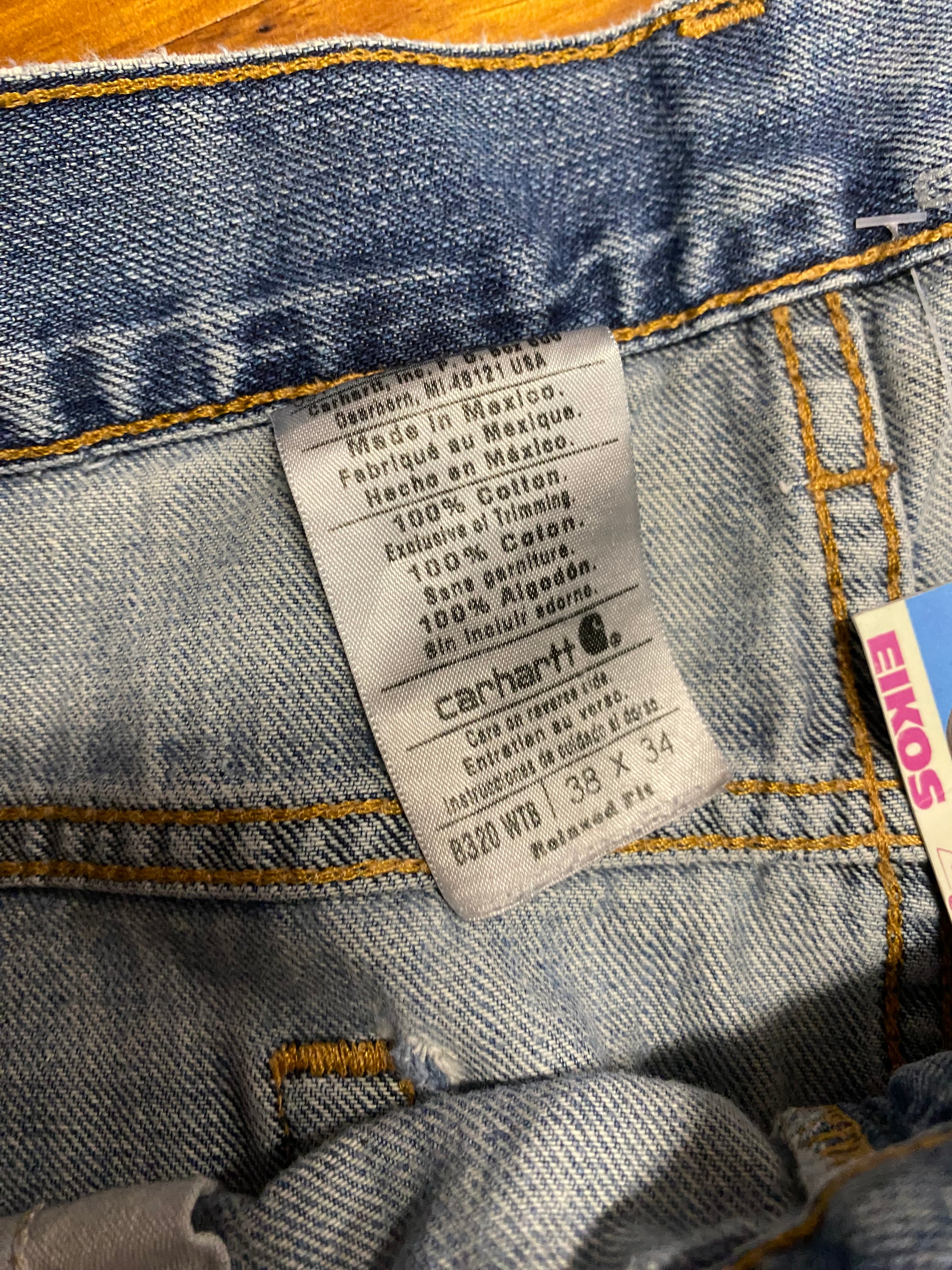 [38] Carhartt Denim B320 WTB Pants