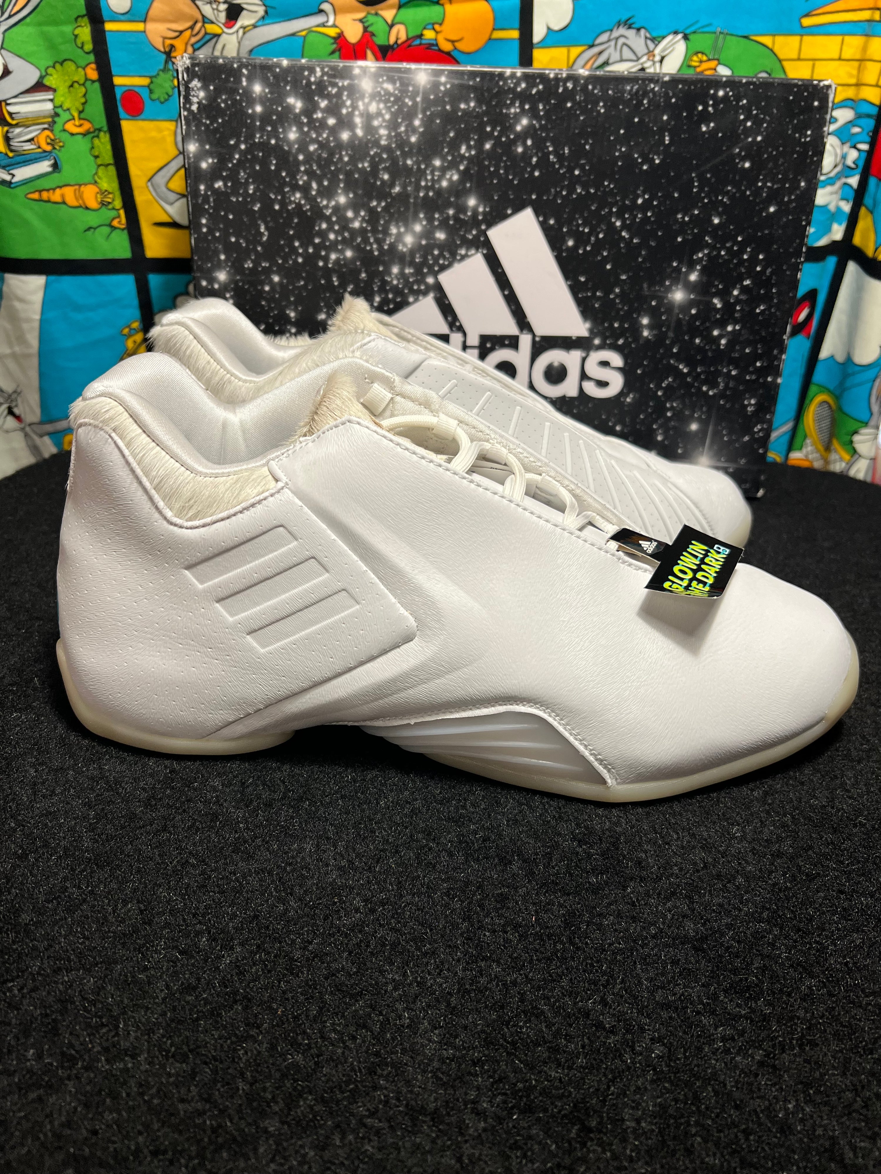 US13 - 2016 Adidas TMAC 3 Glow In The Dark Shoes NEW AQ7992