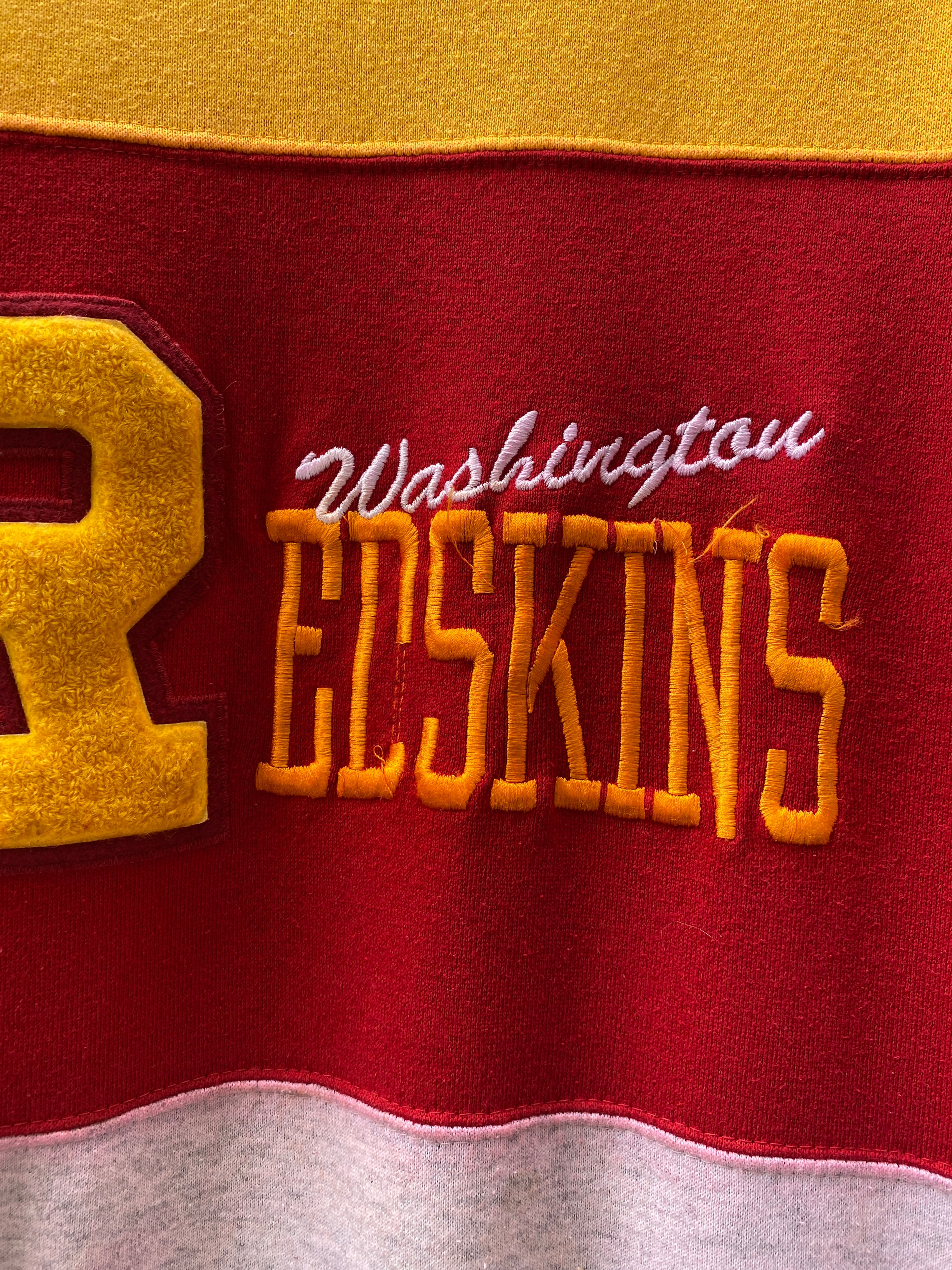 L - 90s Washington Redskins x Nutmeg Letter Jumper